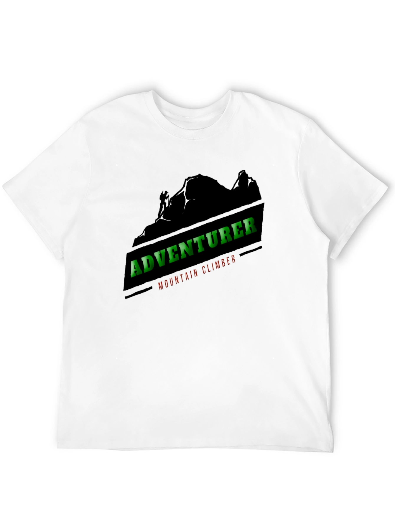 Adventurer Mountain Climber Graphic Tee