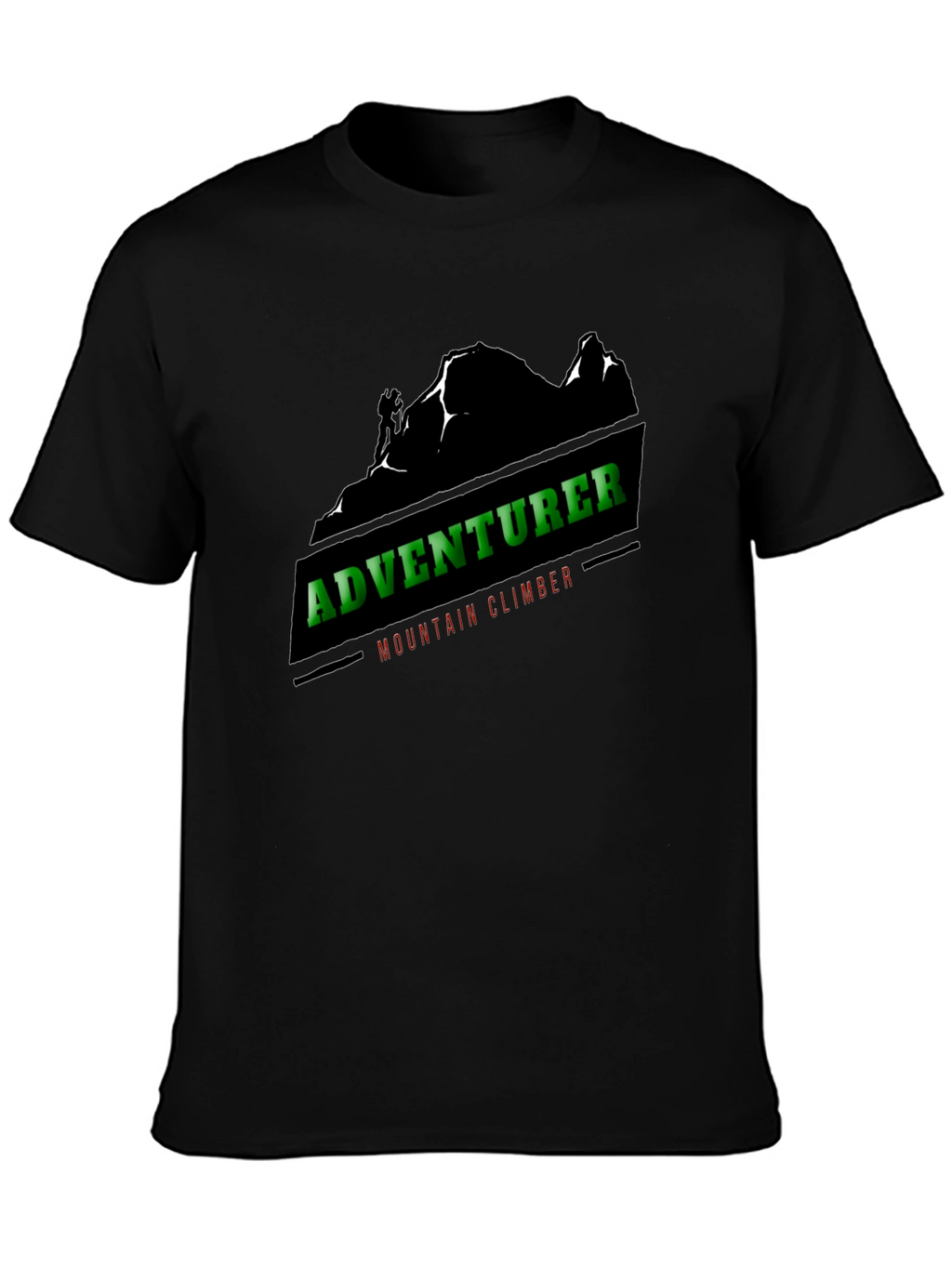 Adventurer Mountain Climber Graphic Tee