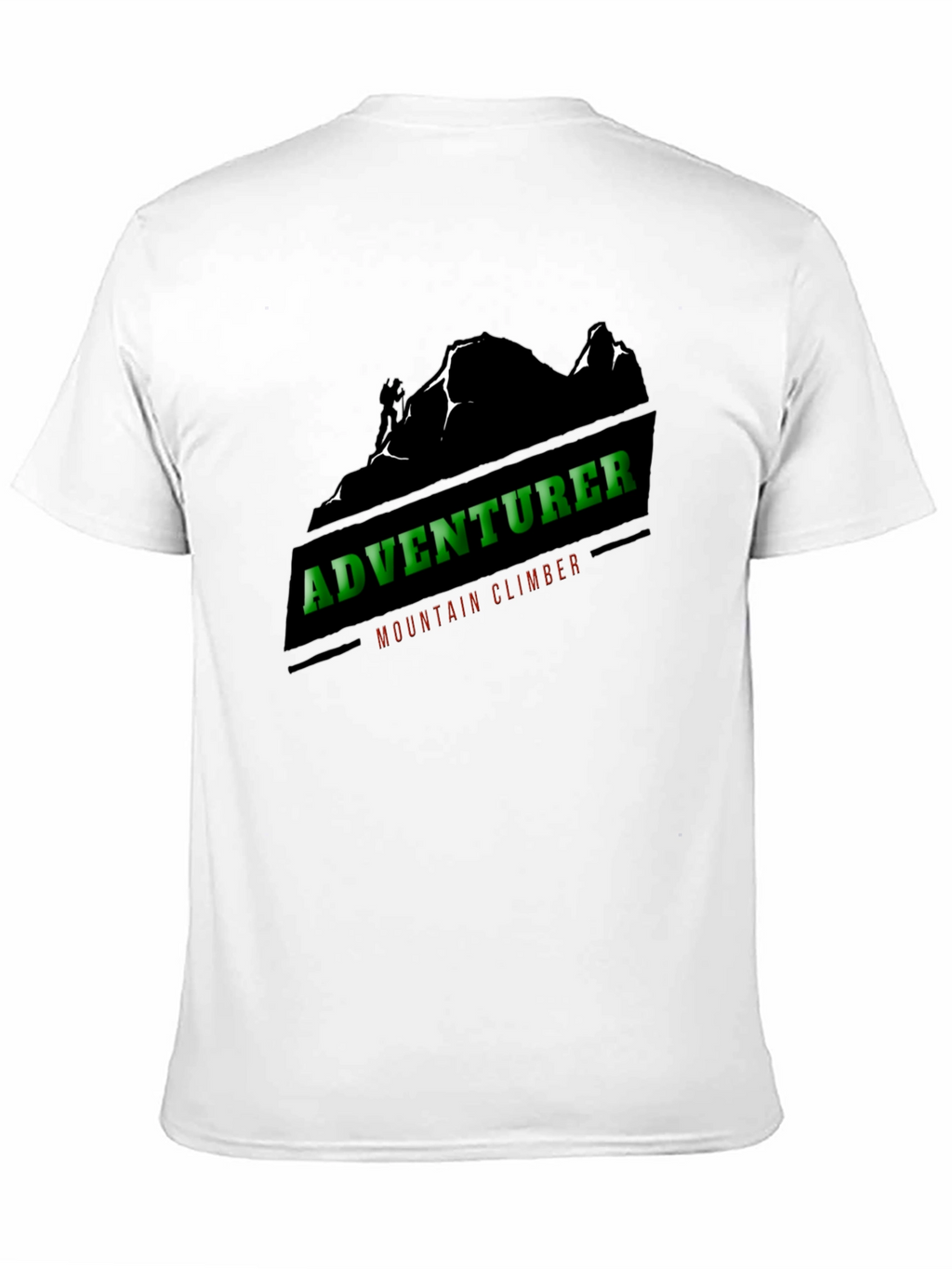 Adventurer Mountain Climber Graphic Tee