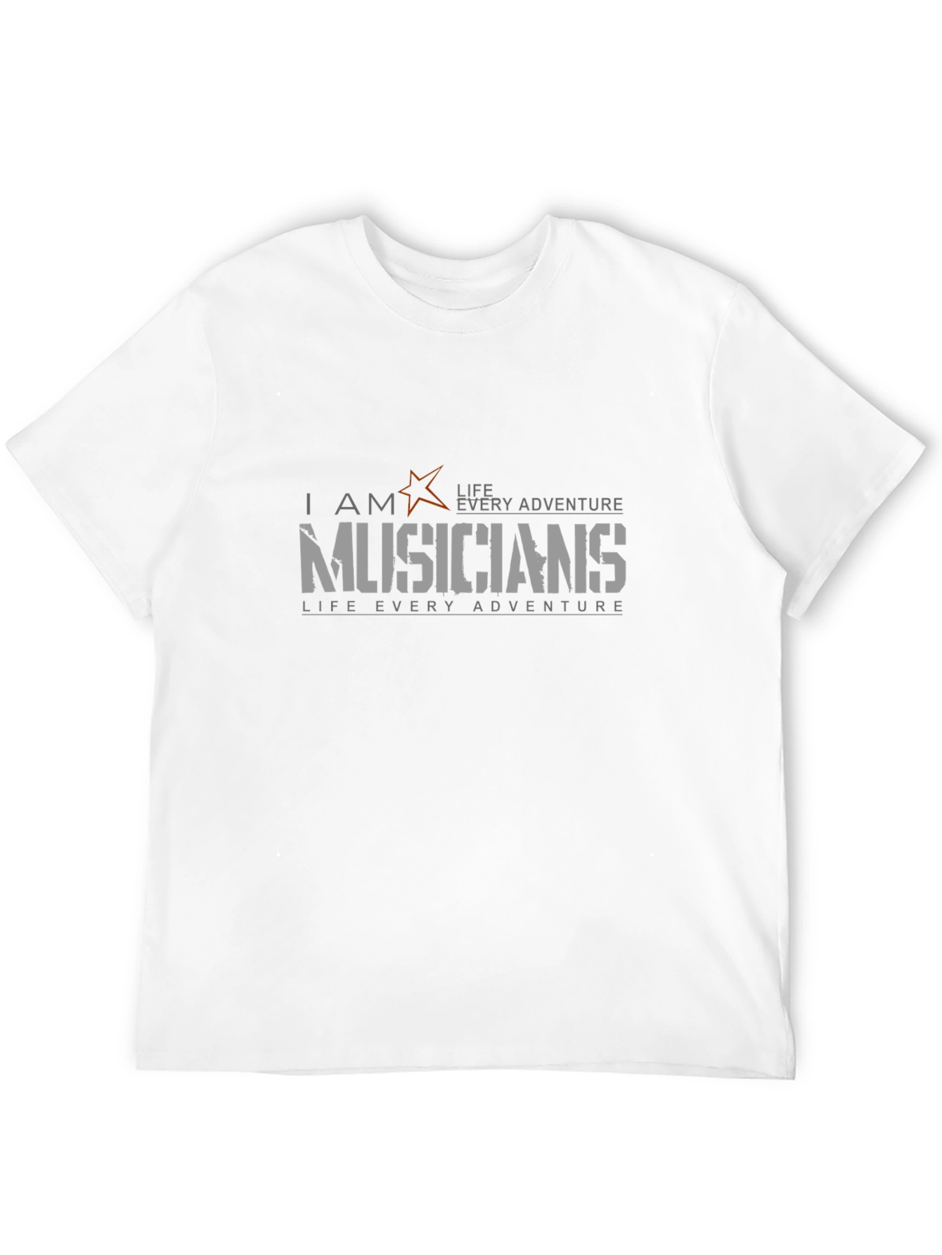 Musicians Life Adventure Black T-Shirt
