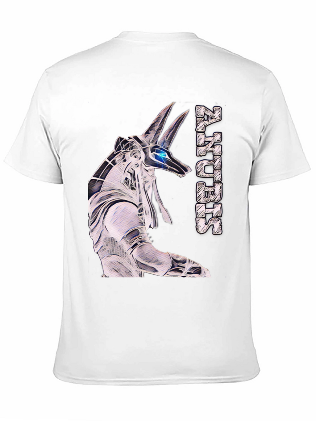 Anubis Graphic Tee - Egyptian God Style