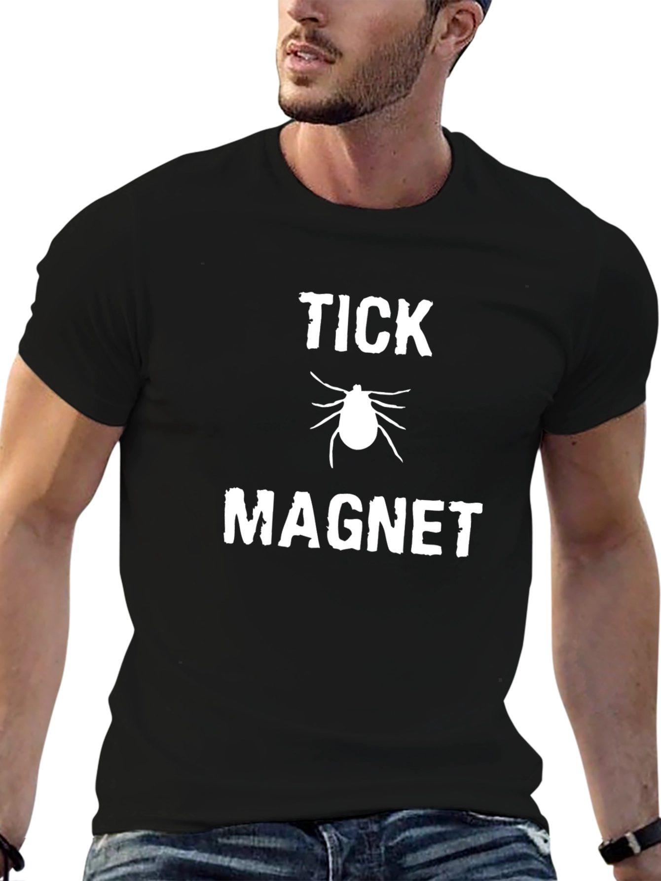 Tick Magnet Graphic T-Shirt