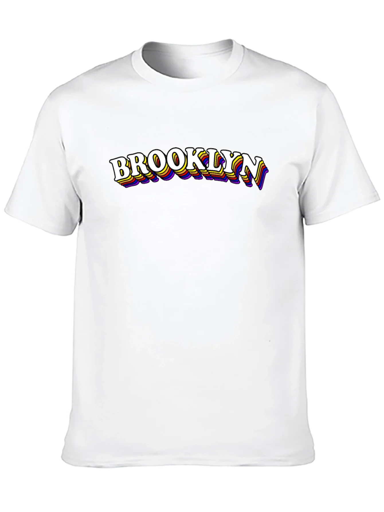 Brooklyn Retro Graphic Tee - Black
