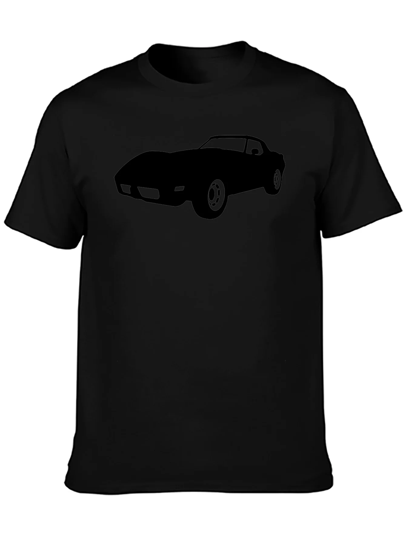 Black Car Silhouette T-Shirt