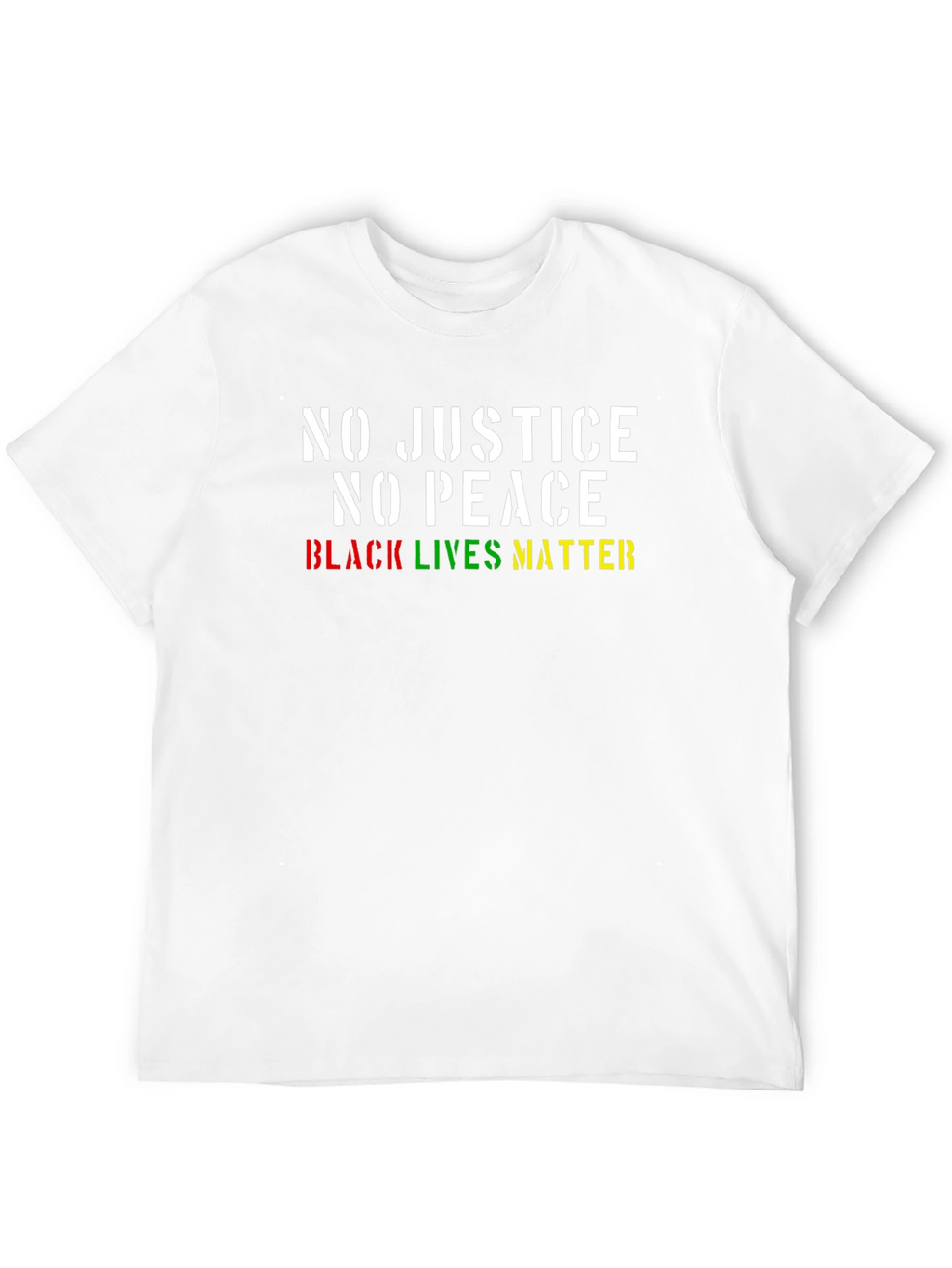 No Justice No Peace Black Lives Matter T-Shirt