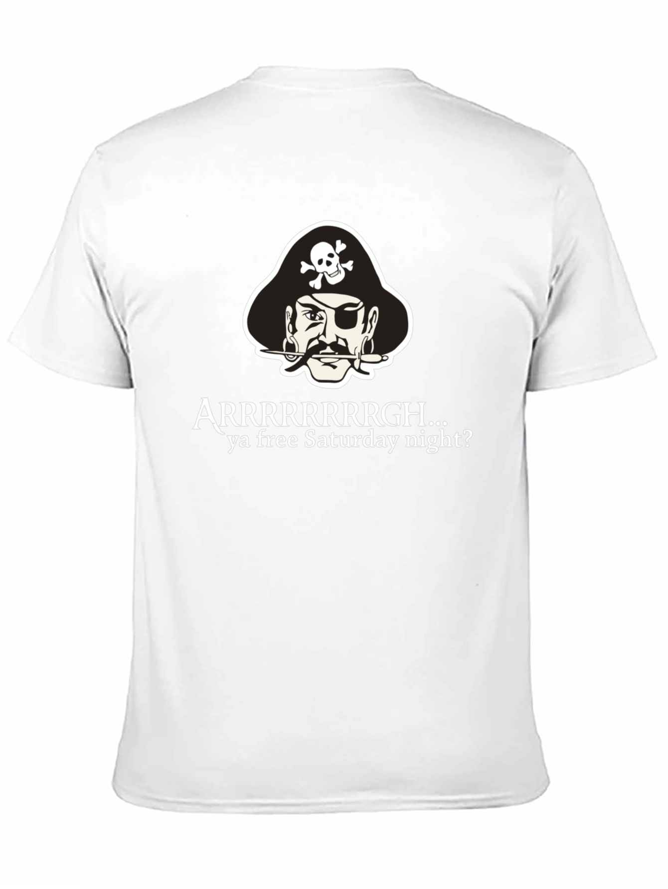 Arrrgh Pirate Saturday Night T-Shirt