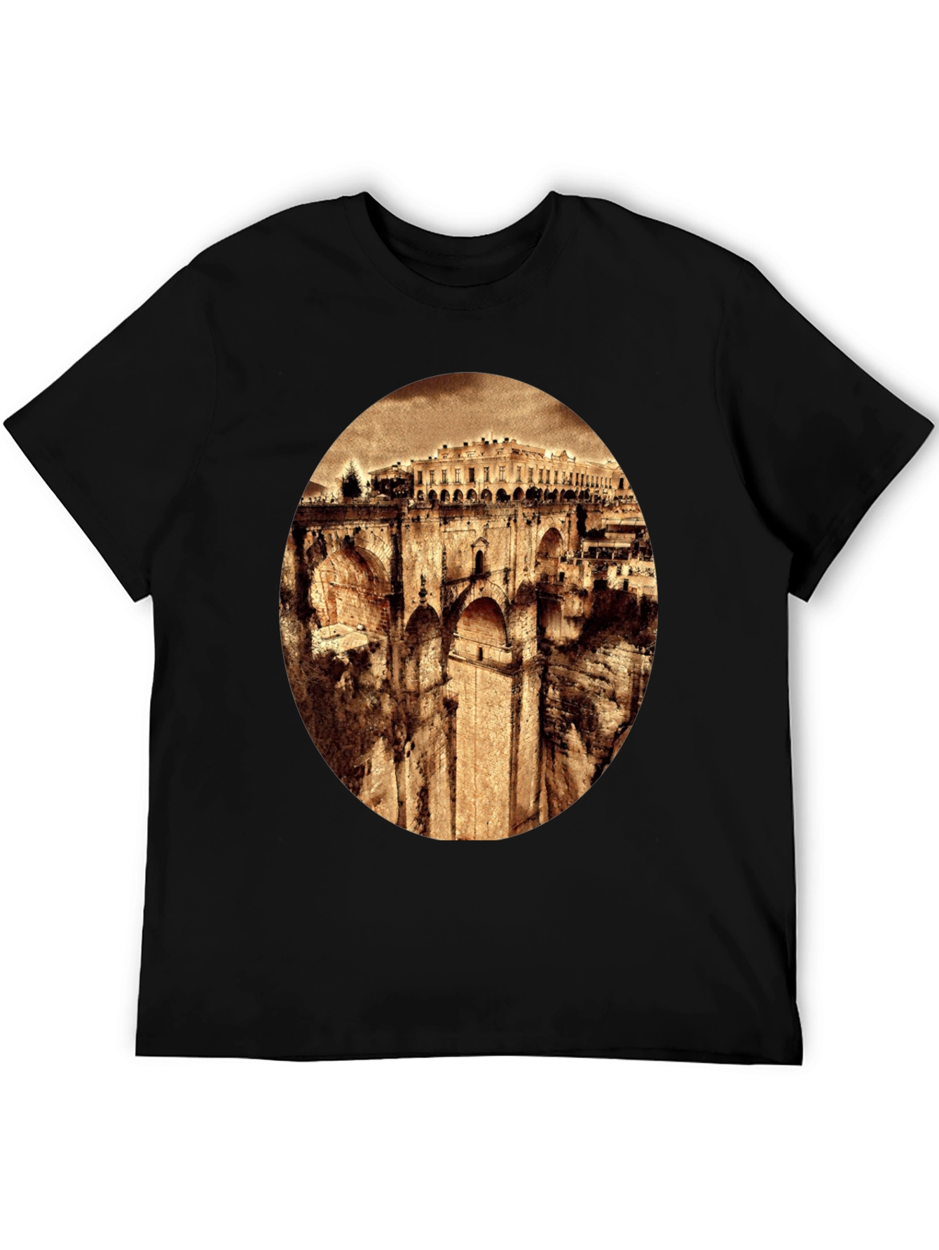 Vintage Bridge Graphic T-Shirt