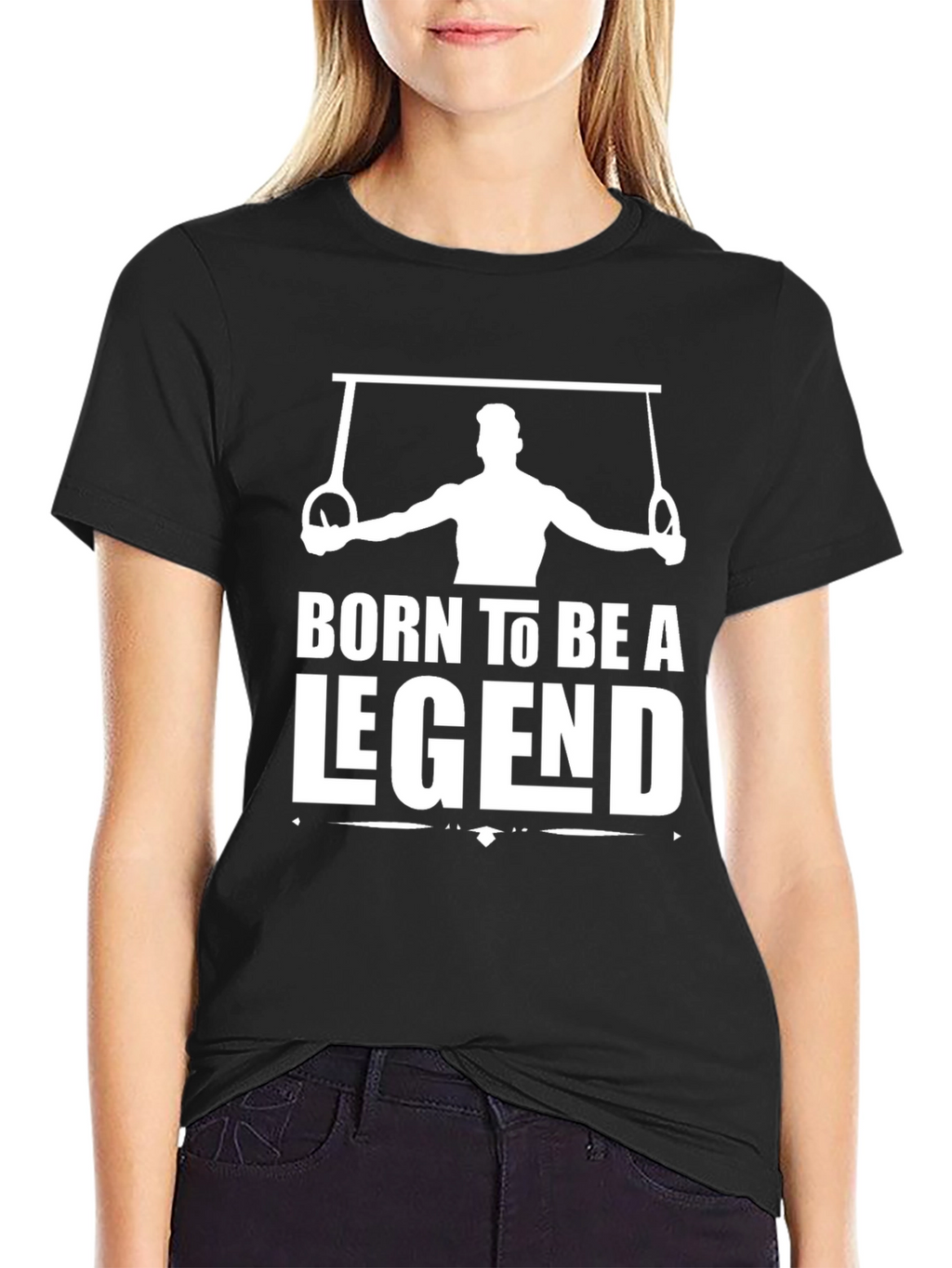 Born To Be A Legend Gymnast T-Shirt