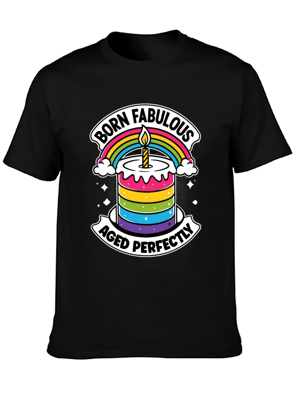 Born Fabulous Birthday Graphic Tee