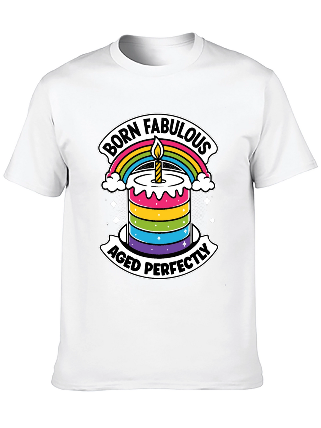 Born Fabulous Birthday Graphic Tee