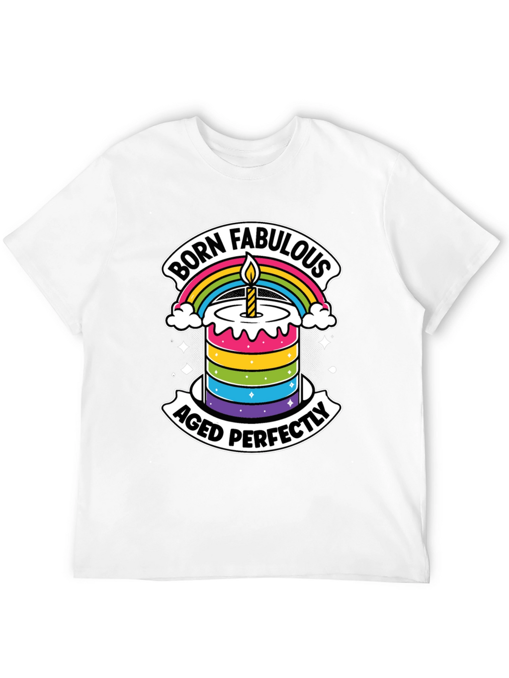 Born Fabulous Birthday Graphic Tee