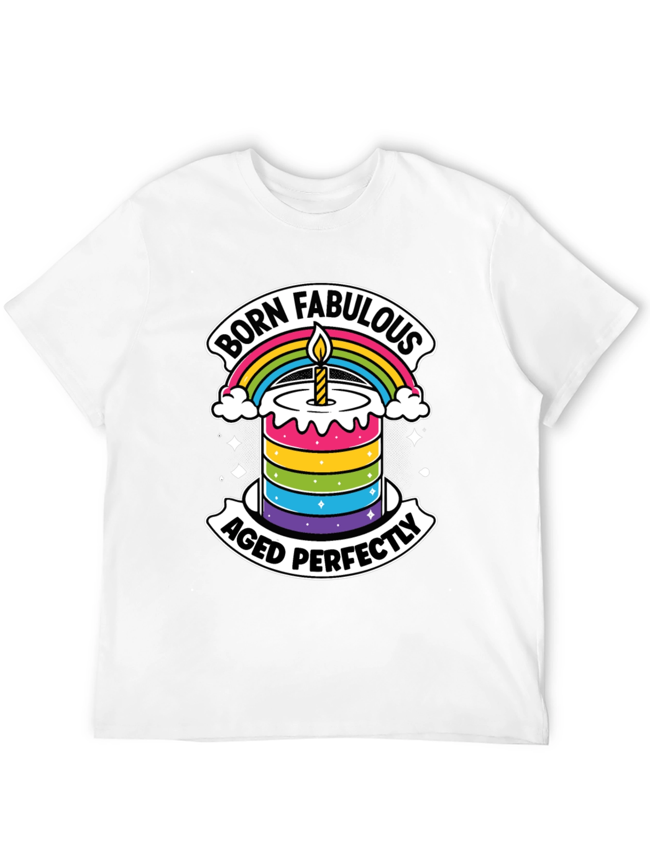Born Fabulous Birthday Graphic Tee