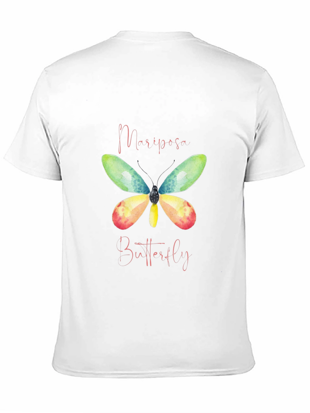 Mariposa Butterfly Graphic T-Shirt