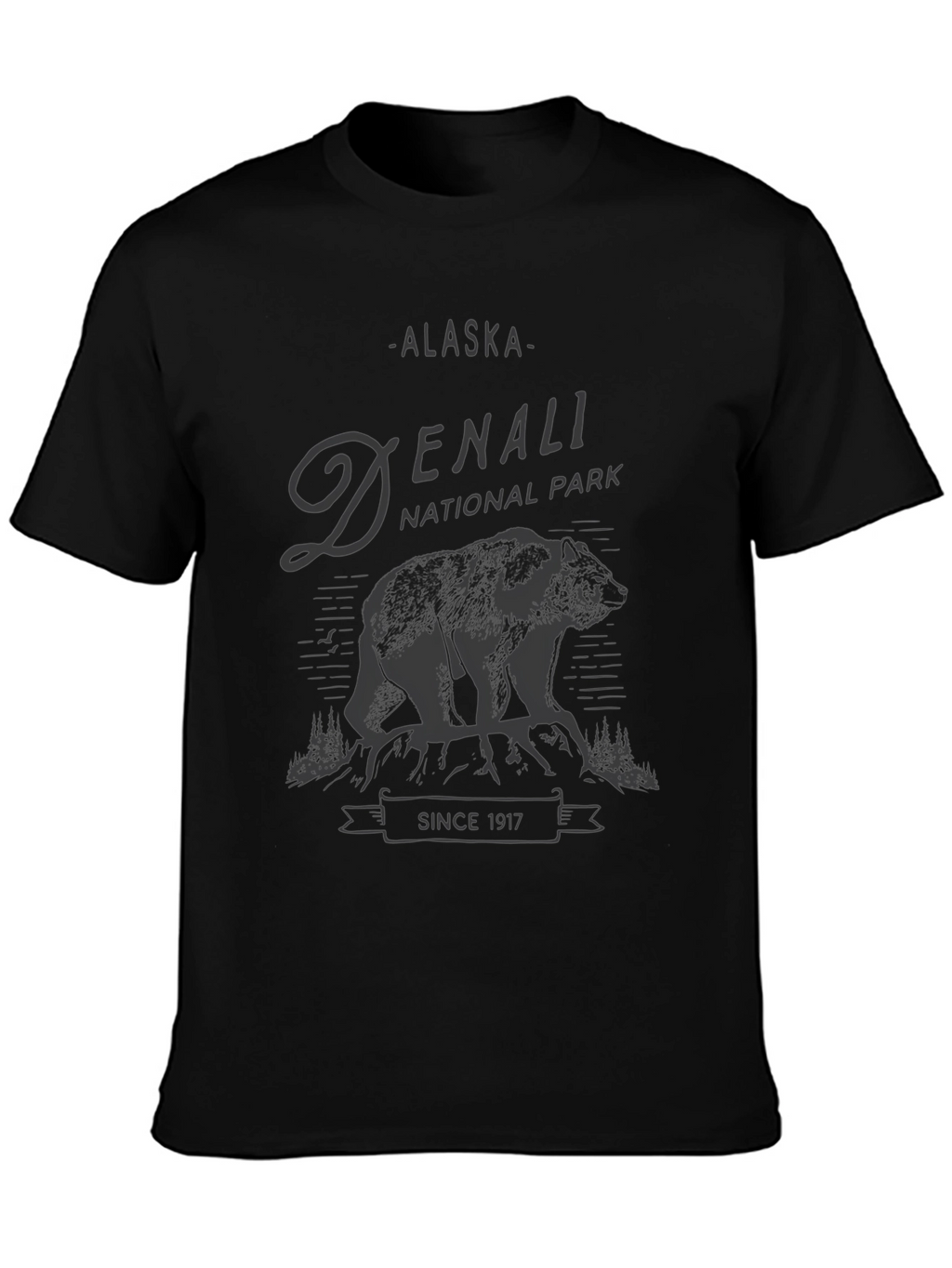 Denali National Park T-Shirt - Alaska Adventure