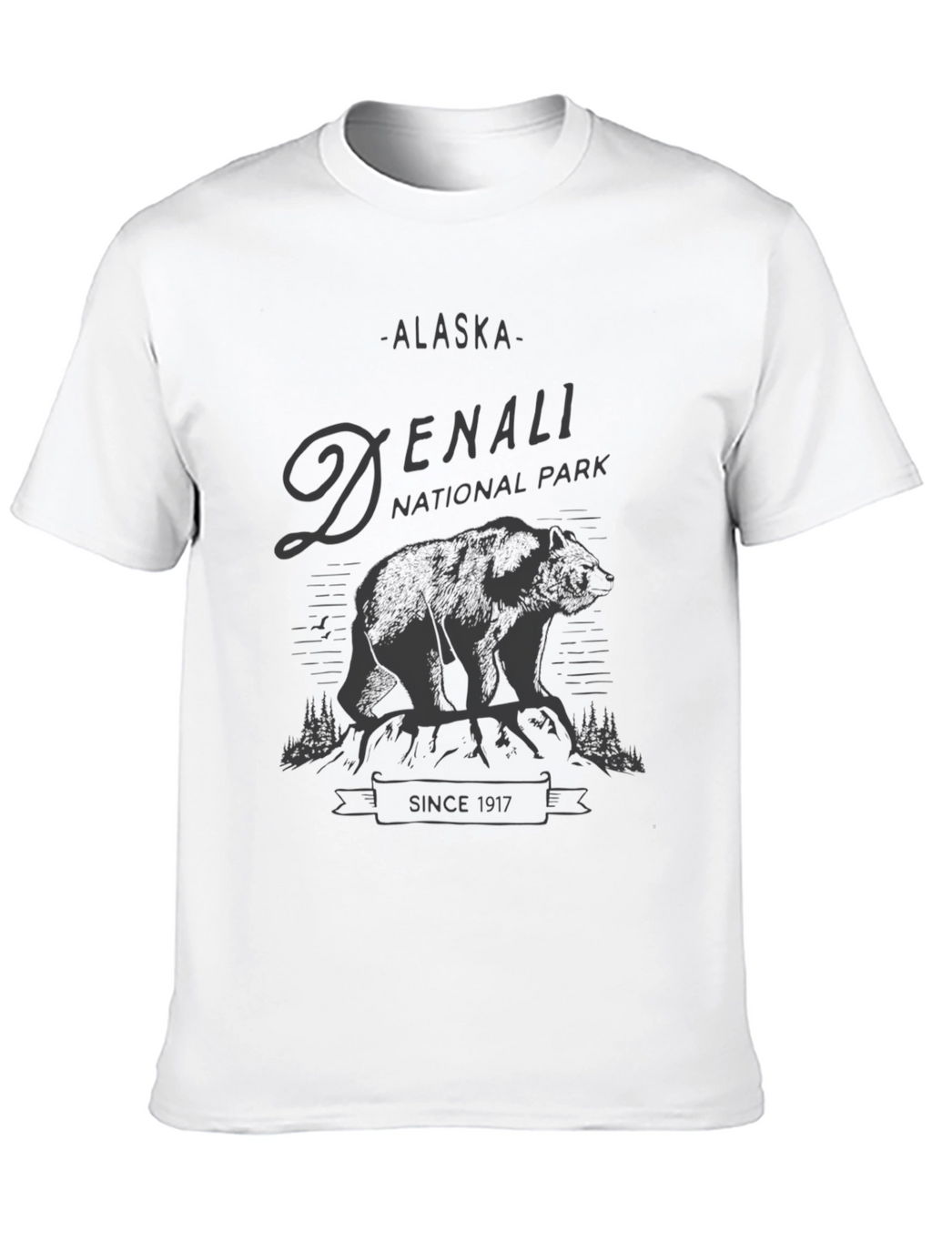 Denali National Park T-Shirt - Alaska Adventure