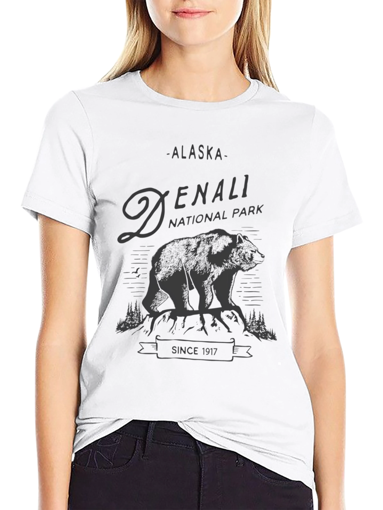 Denali National Park T-Shirt - Alaska Adventure
