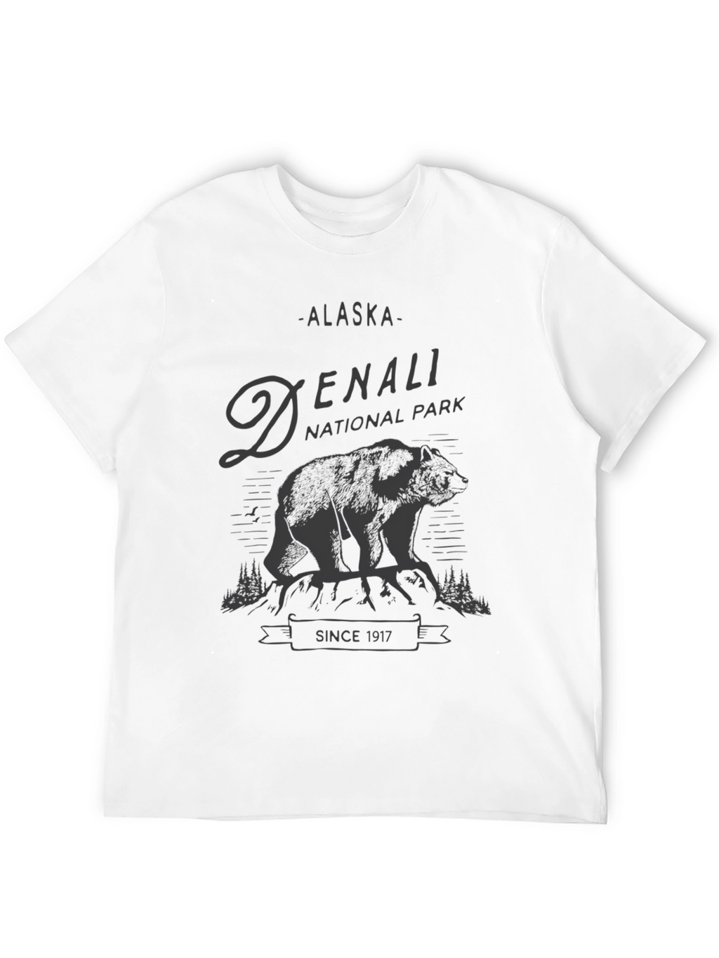 Denali National Park T-Shirt - Alaska Adventure