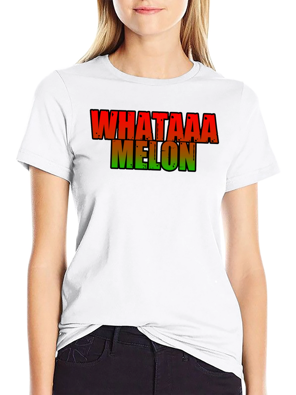 Whataa Melon T-Shirt - Funny Summer Tee