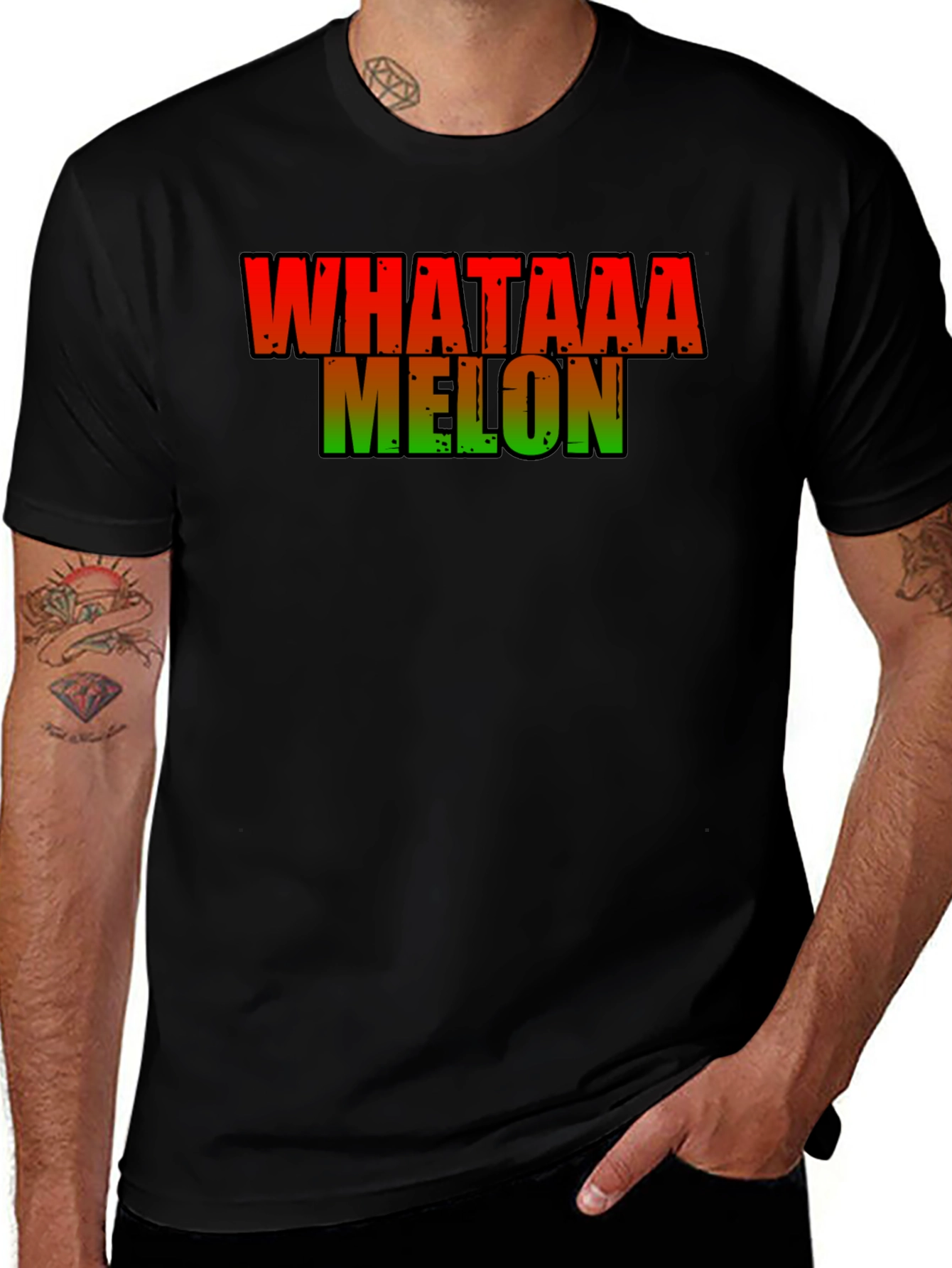 Whataa Melon T-Shirt - Funny Summer Tee