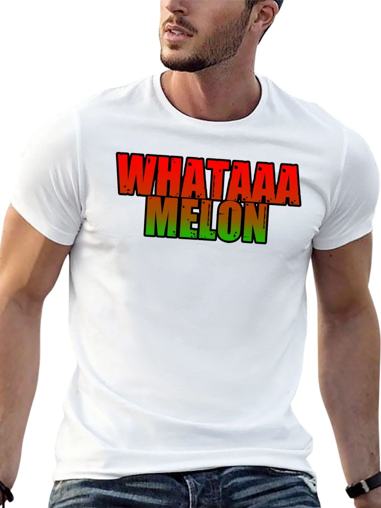 Whataa Melon T-Shirt - Funny Summer Tee