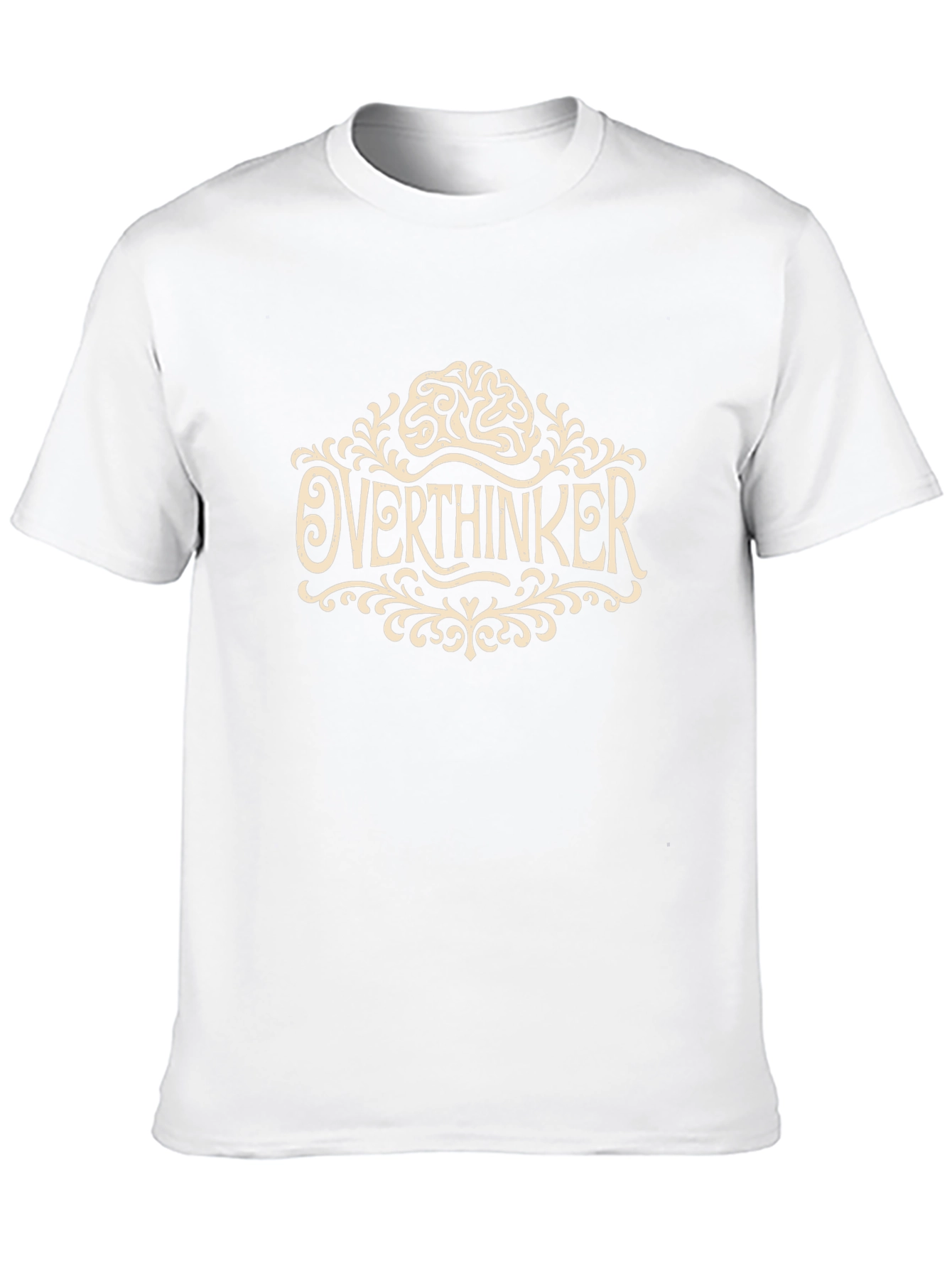 Overthinker T-Shirt - Funny Brain Tee