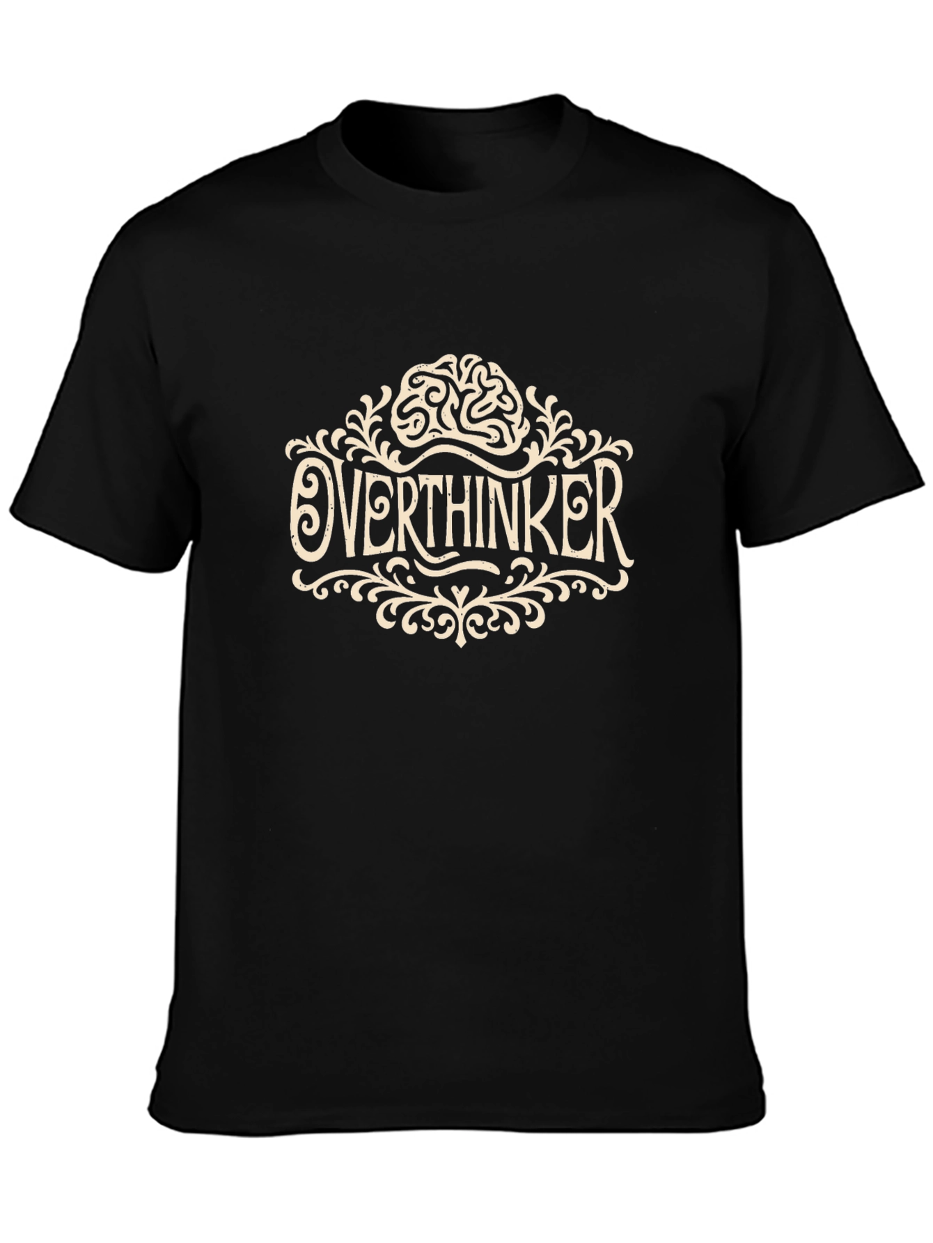 Overthinker T-Shirt - Funny Brain Tee