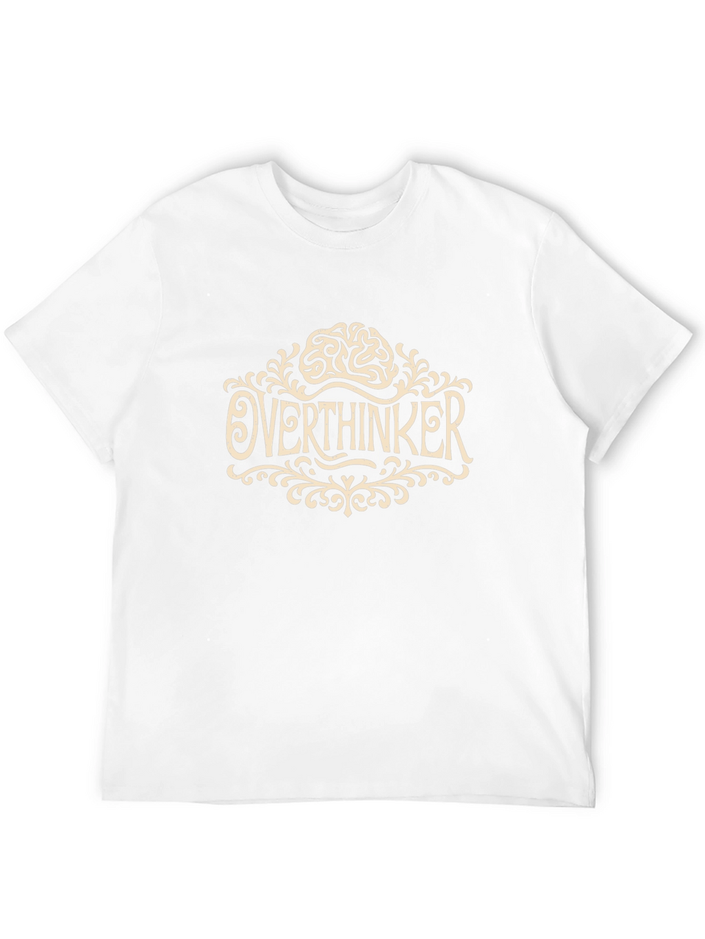 Overthinker T-Shirt - Funny Brain Tee