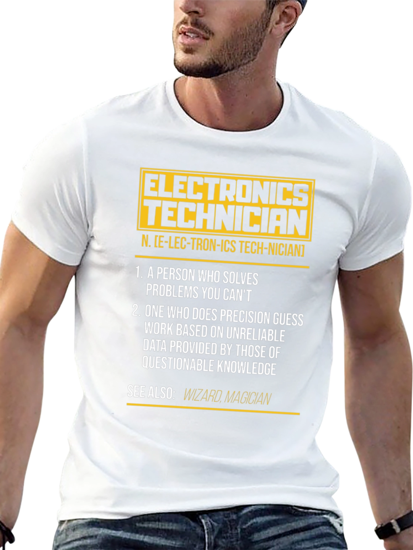 Electronics Technician Definition T-Shirt