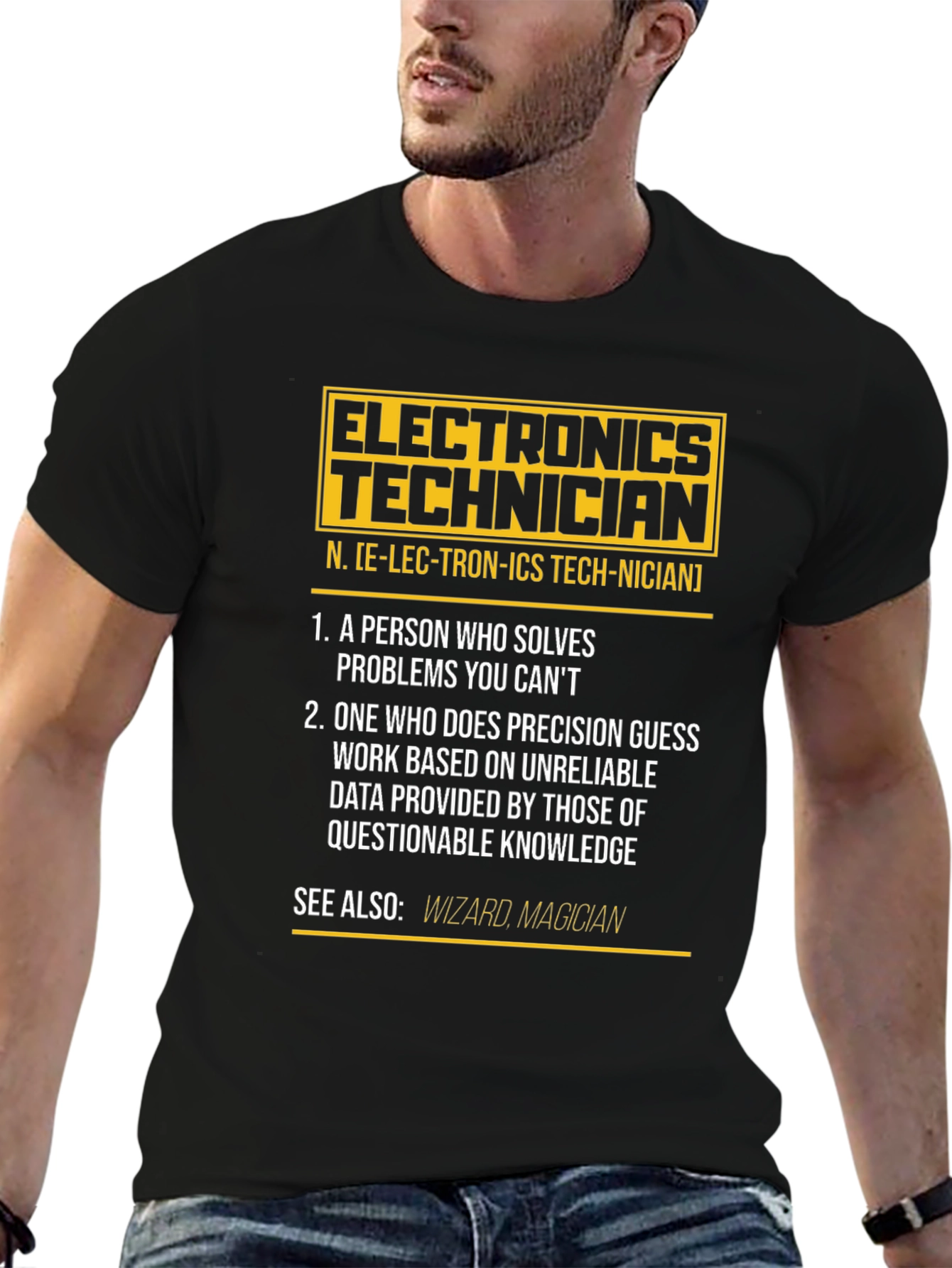 Electronics Technician Definition T-Shirt