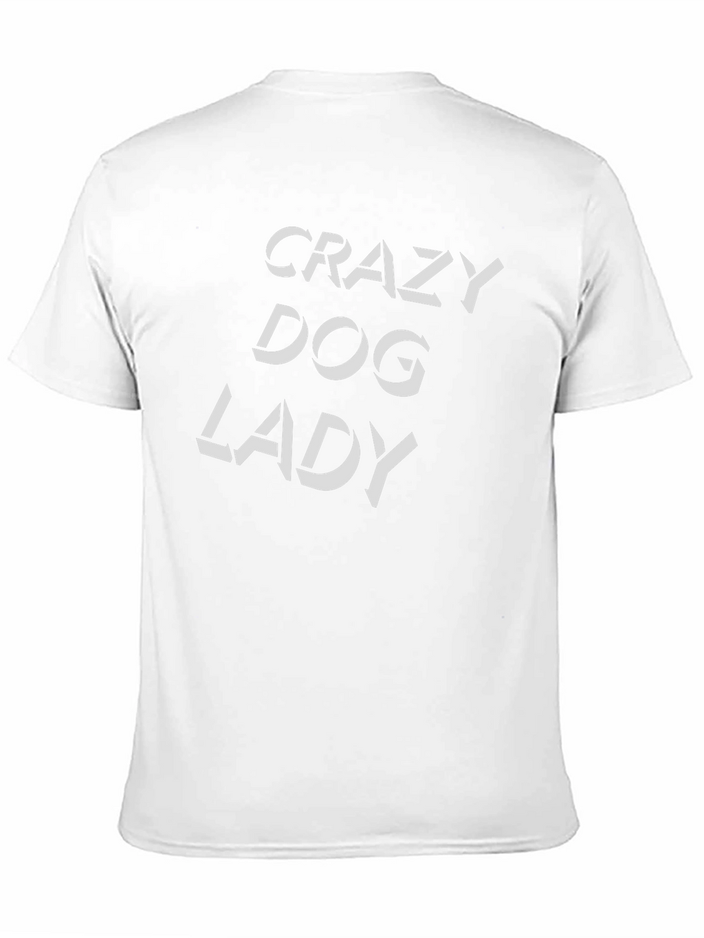 Crazy Dog Lady Black T-Shirt