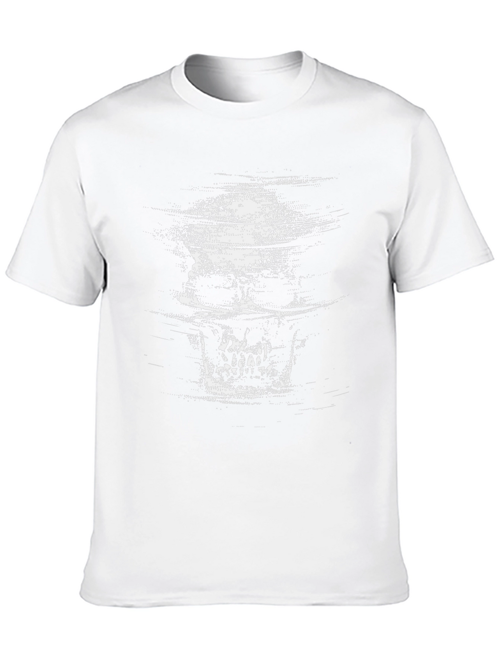 Skull Graphic Black T-Shirt - Edgy Style