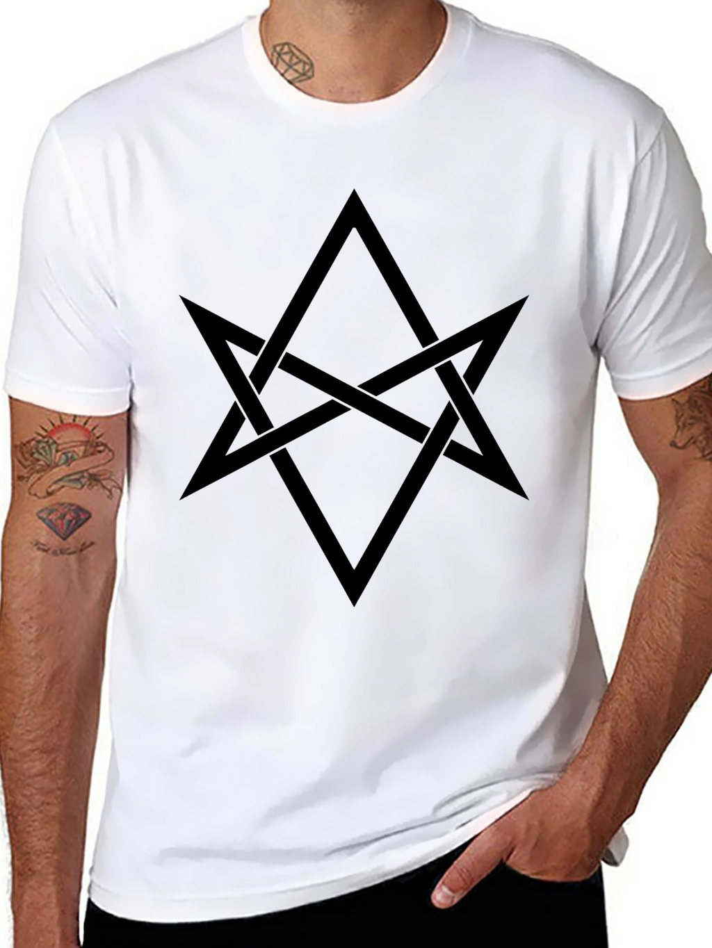 Mystic Symbol Tee - Stylish Graphic Print T-Shirt