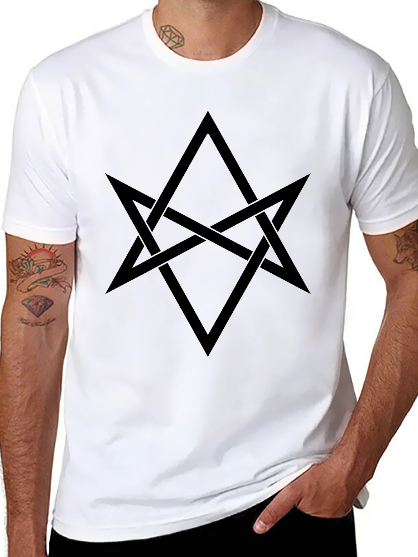 Mystic Symbol Tee - Stylish Graphic Print T-Shirt