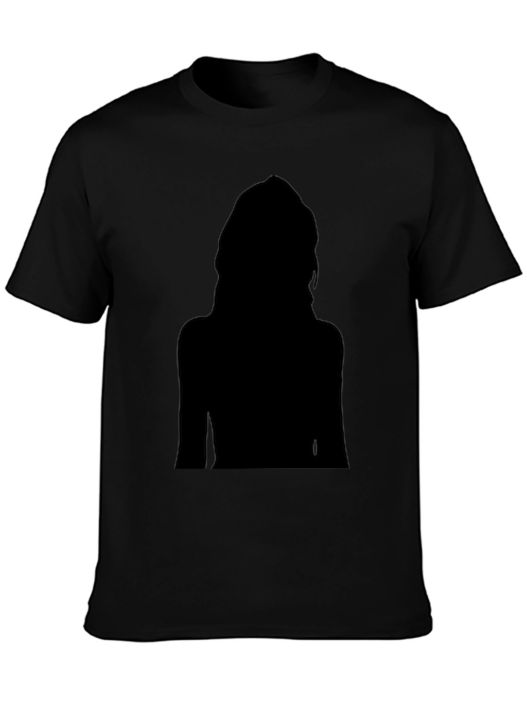 Silhouette Graphic Black T-Shirt
