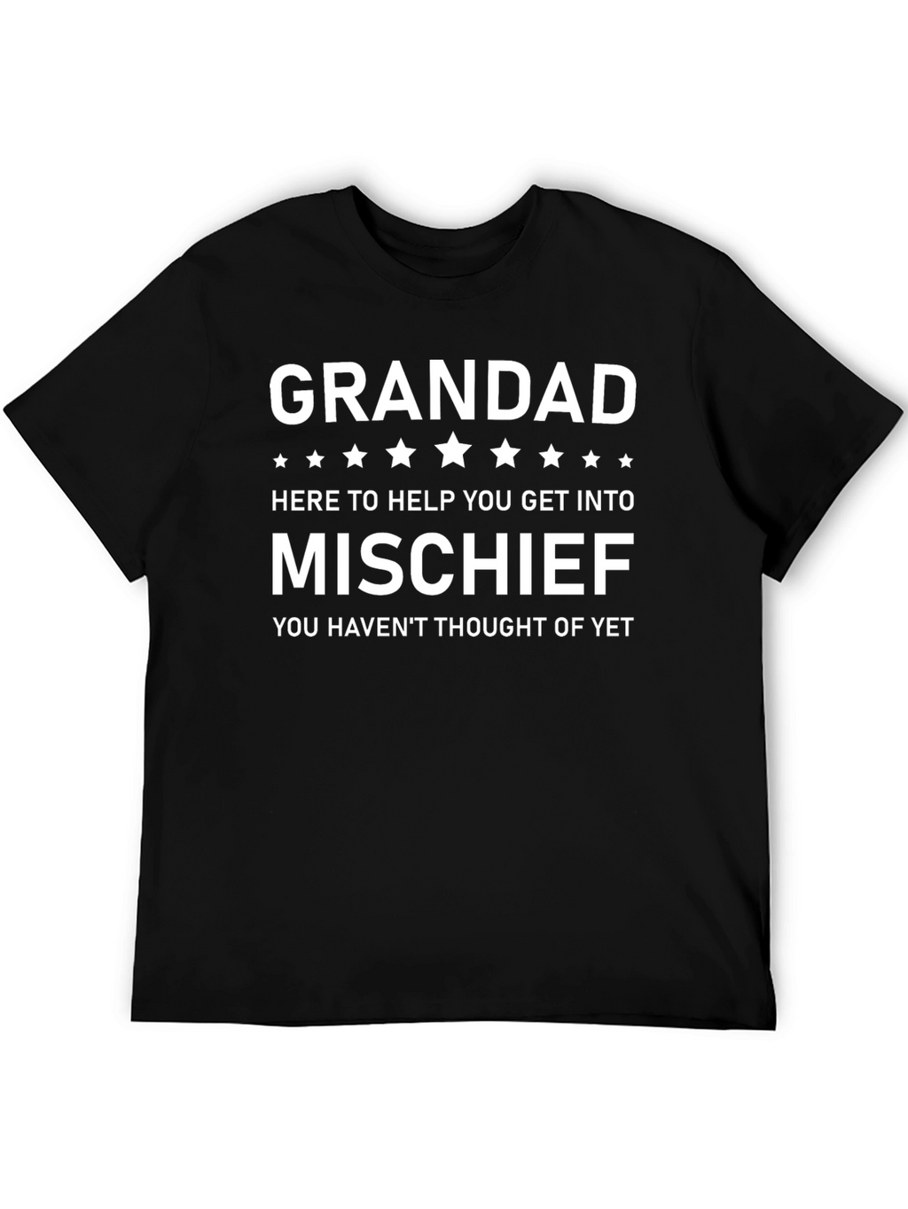 Grandad Mischief T-Shirt - Funny Gift for Grandfathers