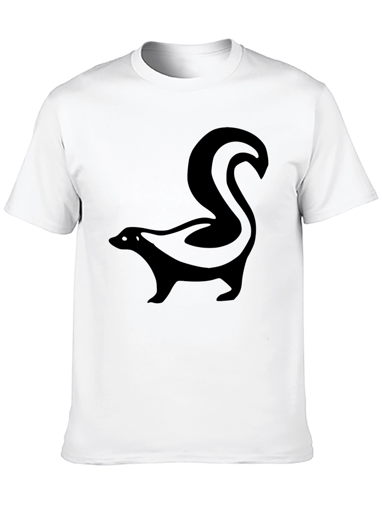 Skunk Graphic T-Shirt - Mens Black Tee