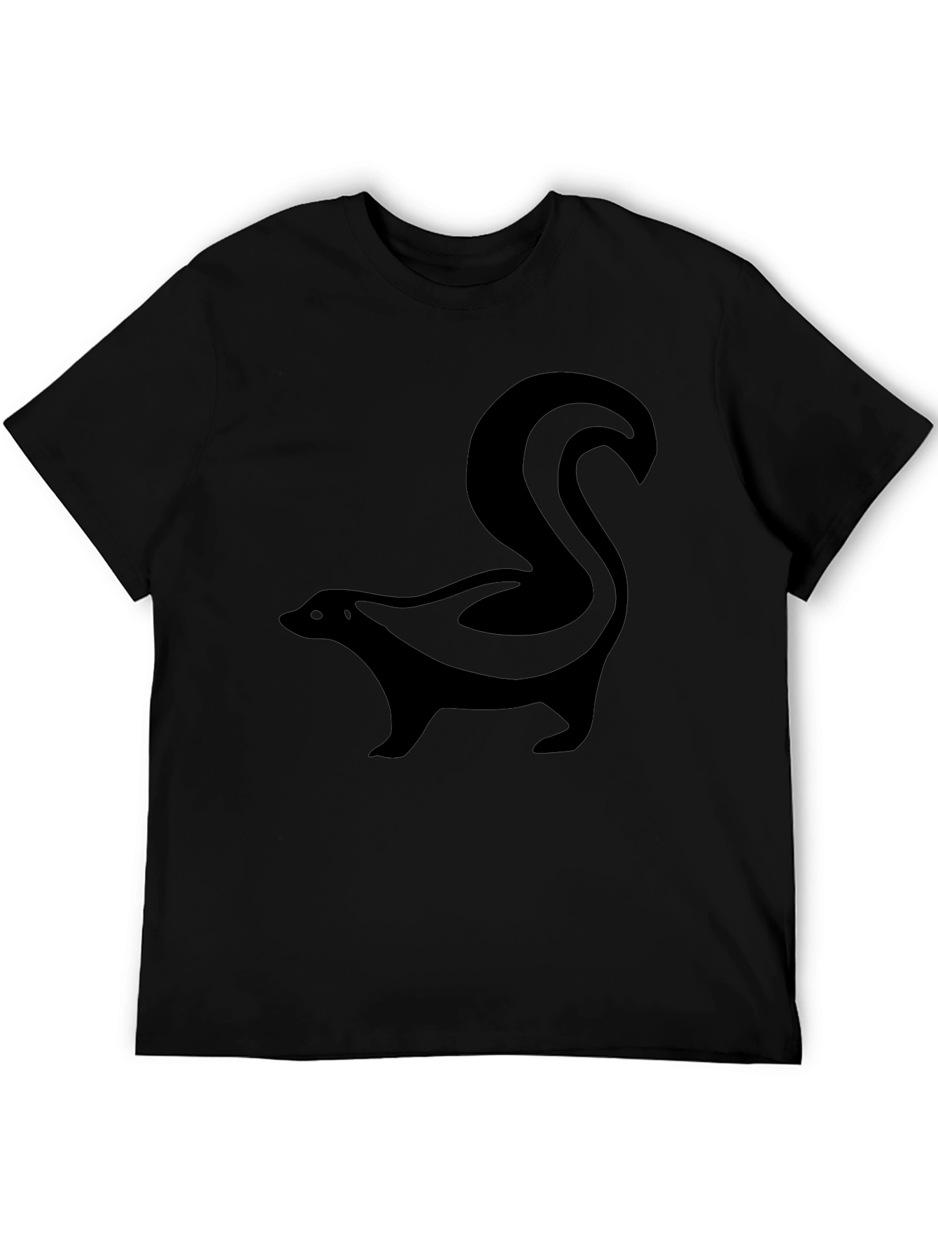 Skunk Graphic T-Shirt - Mens Black Tee
