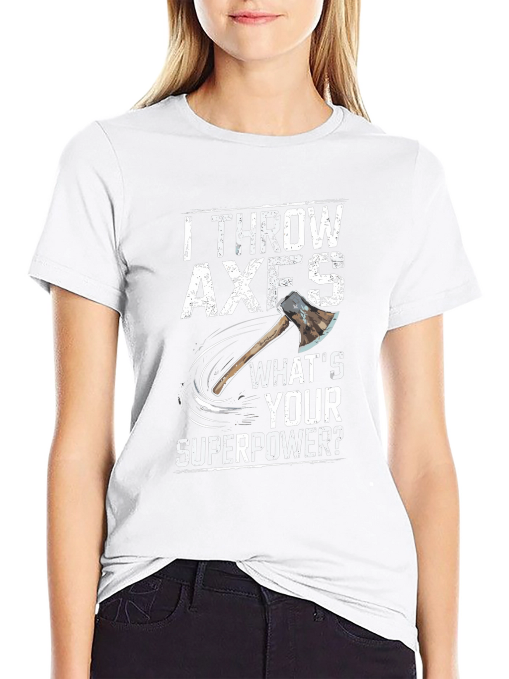 Axe Throwing Superpower T-Shirt