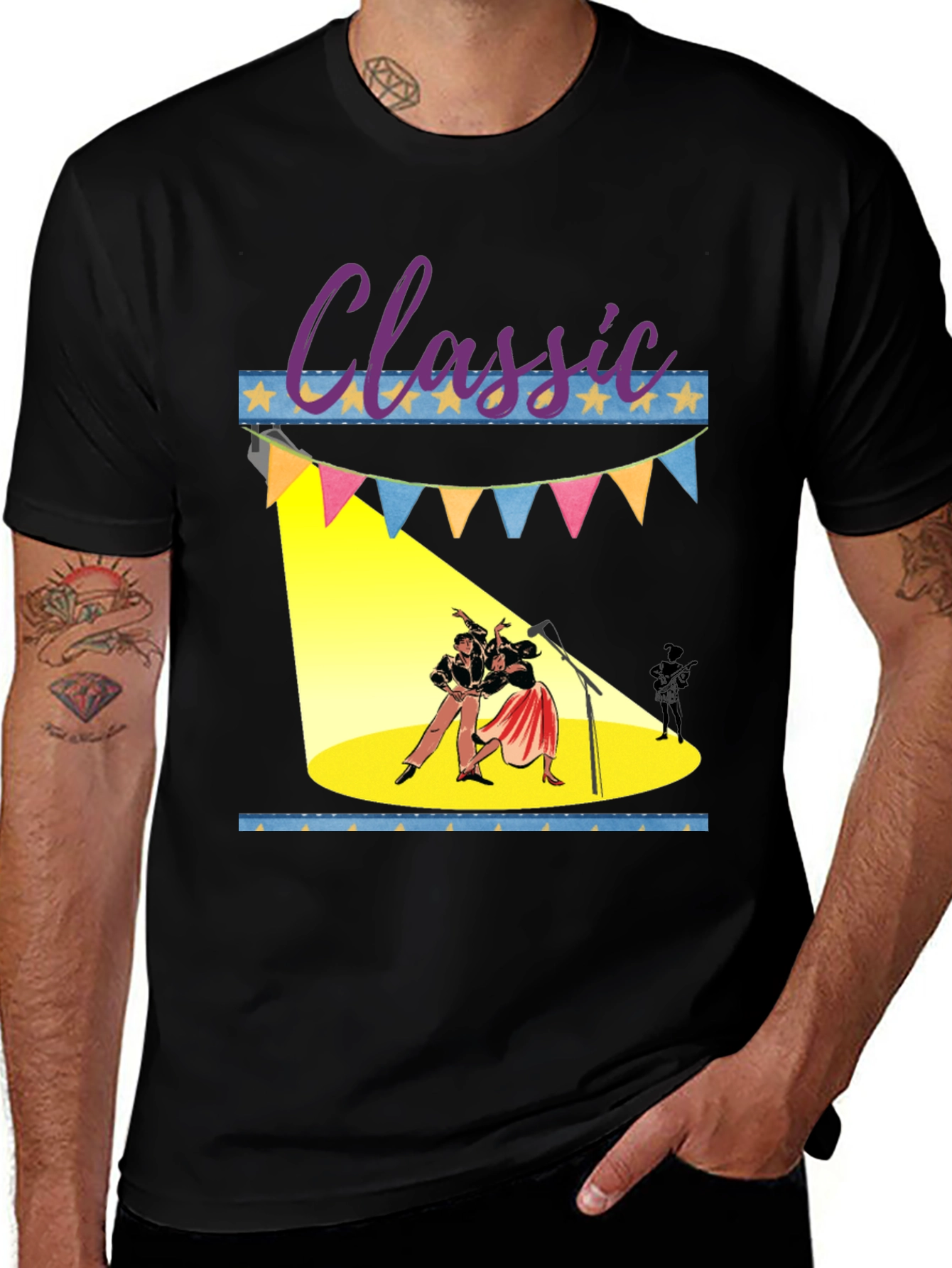 Classic Dance Graphic T-Shirt