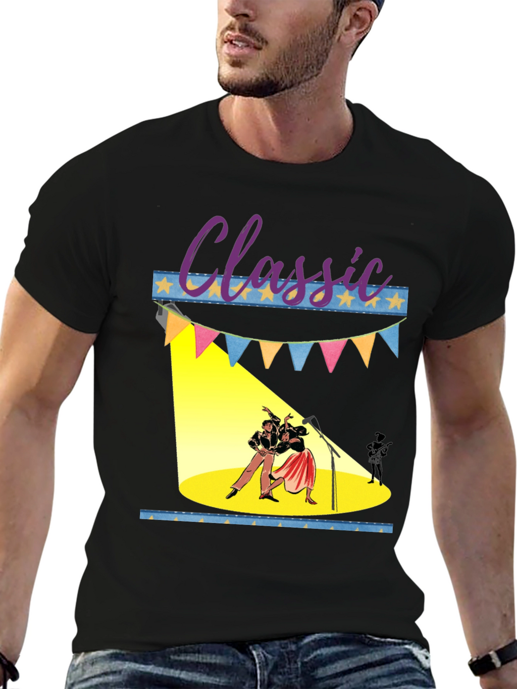 Classic Dance Graphic T-Shirt