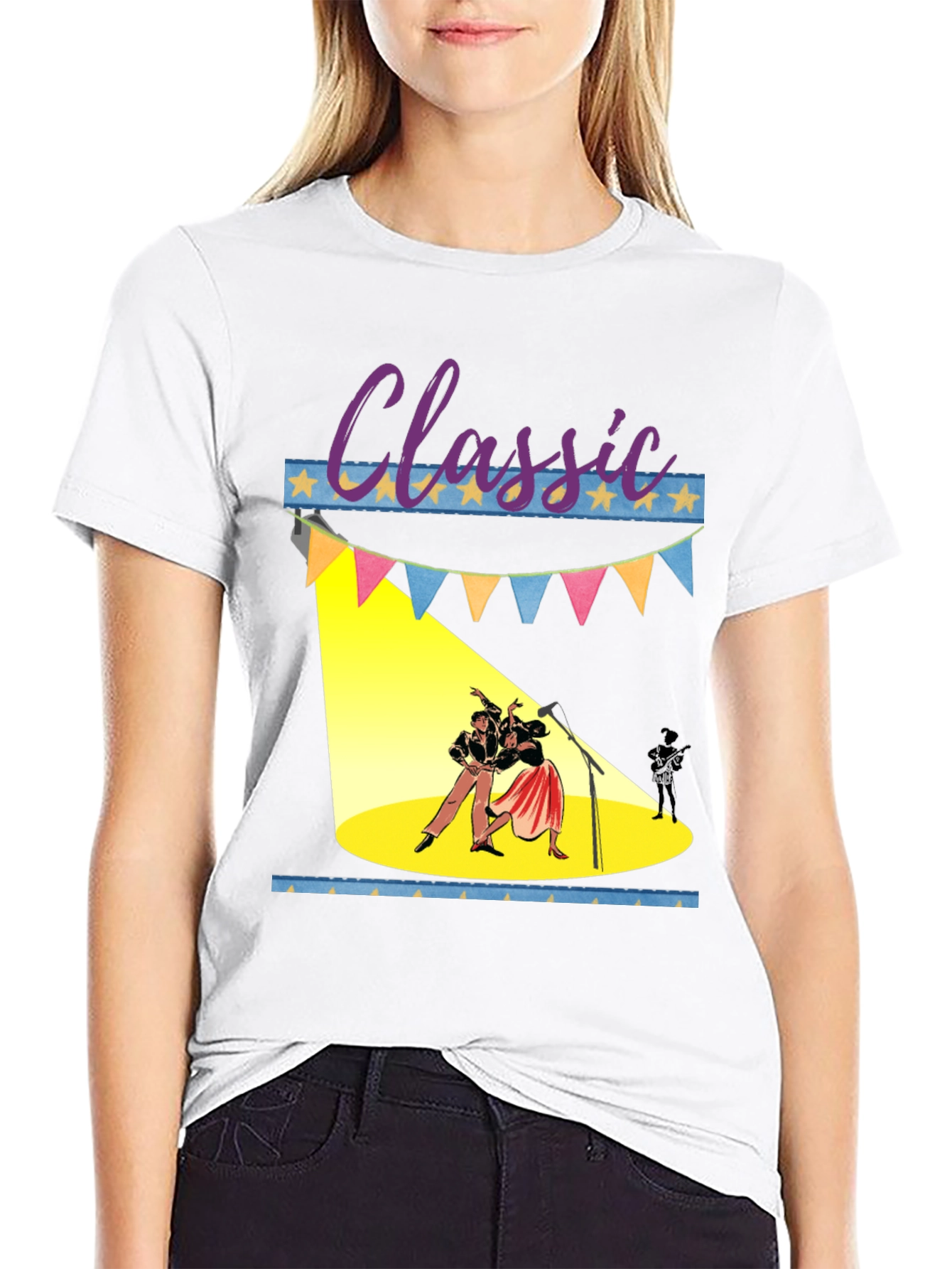 Classic Dance Graphic T-Shirt