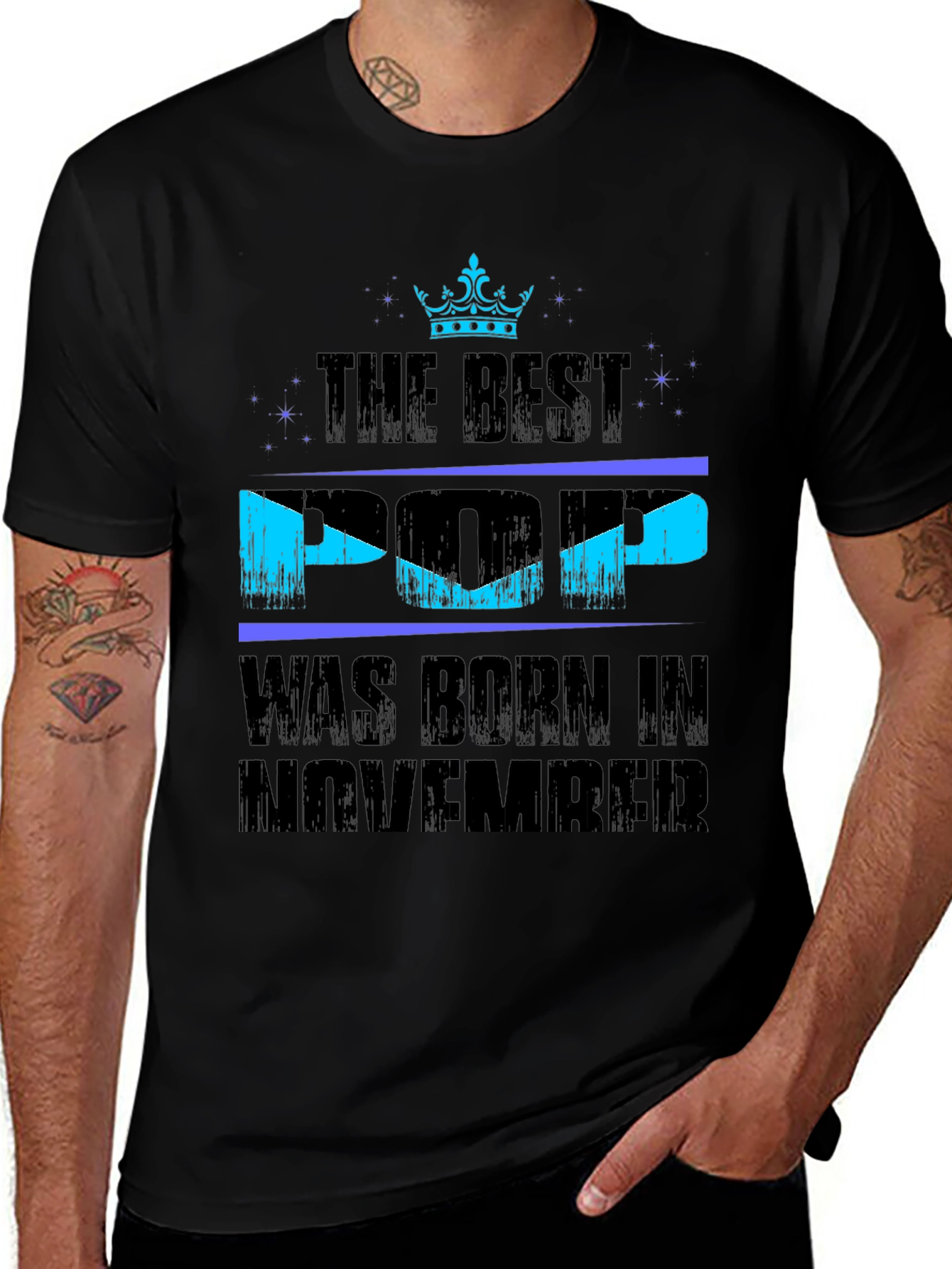 The Best Pop Born in November T-Shirt