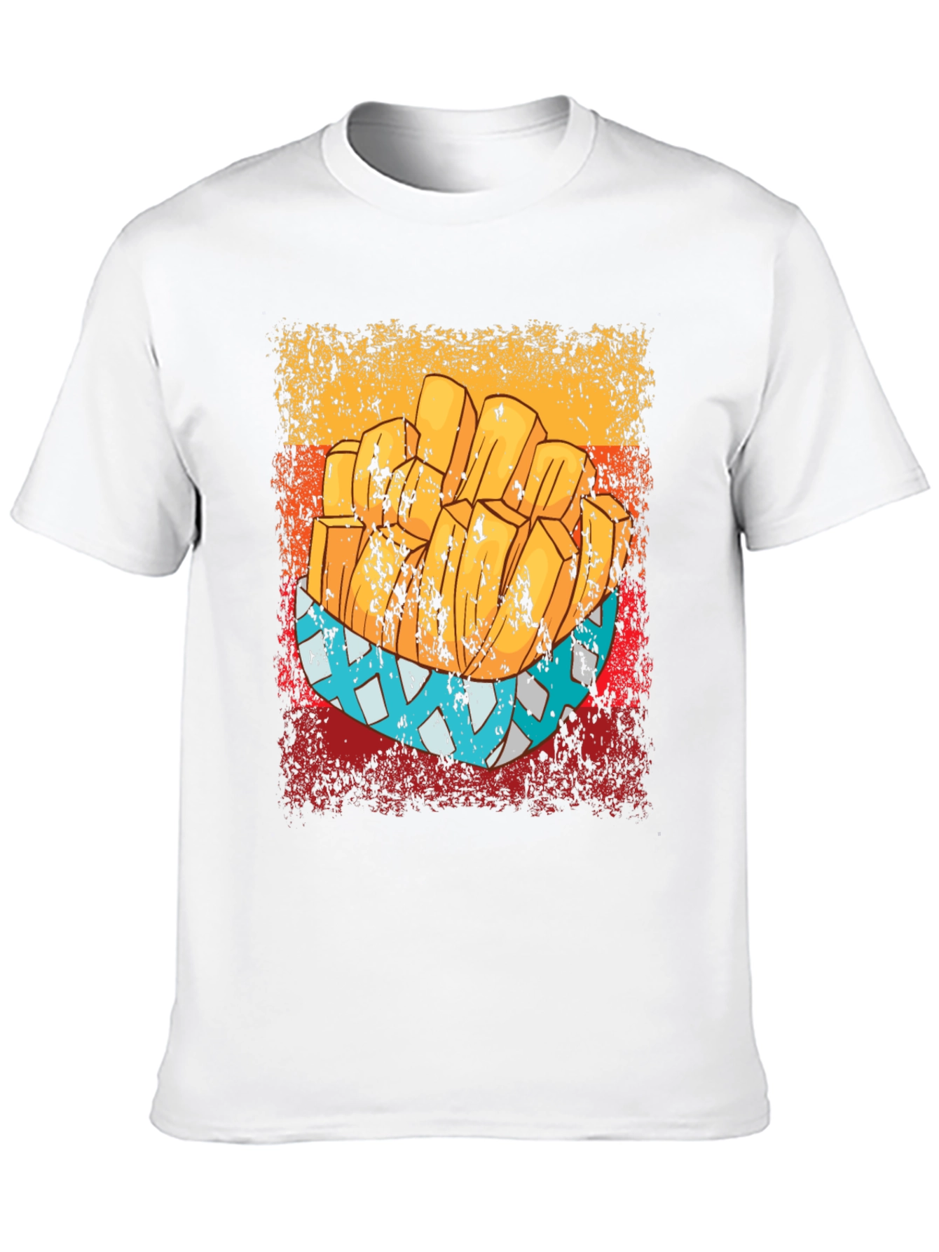 Retro French Fries Graphic Tee