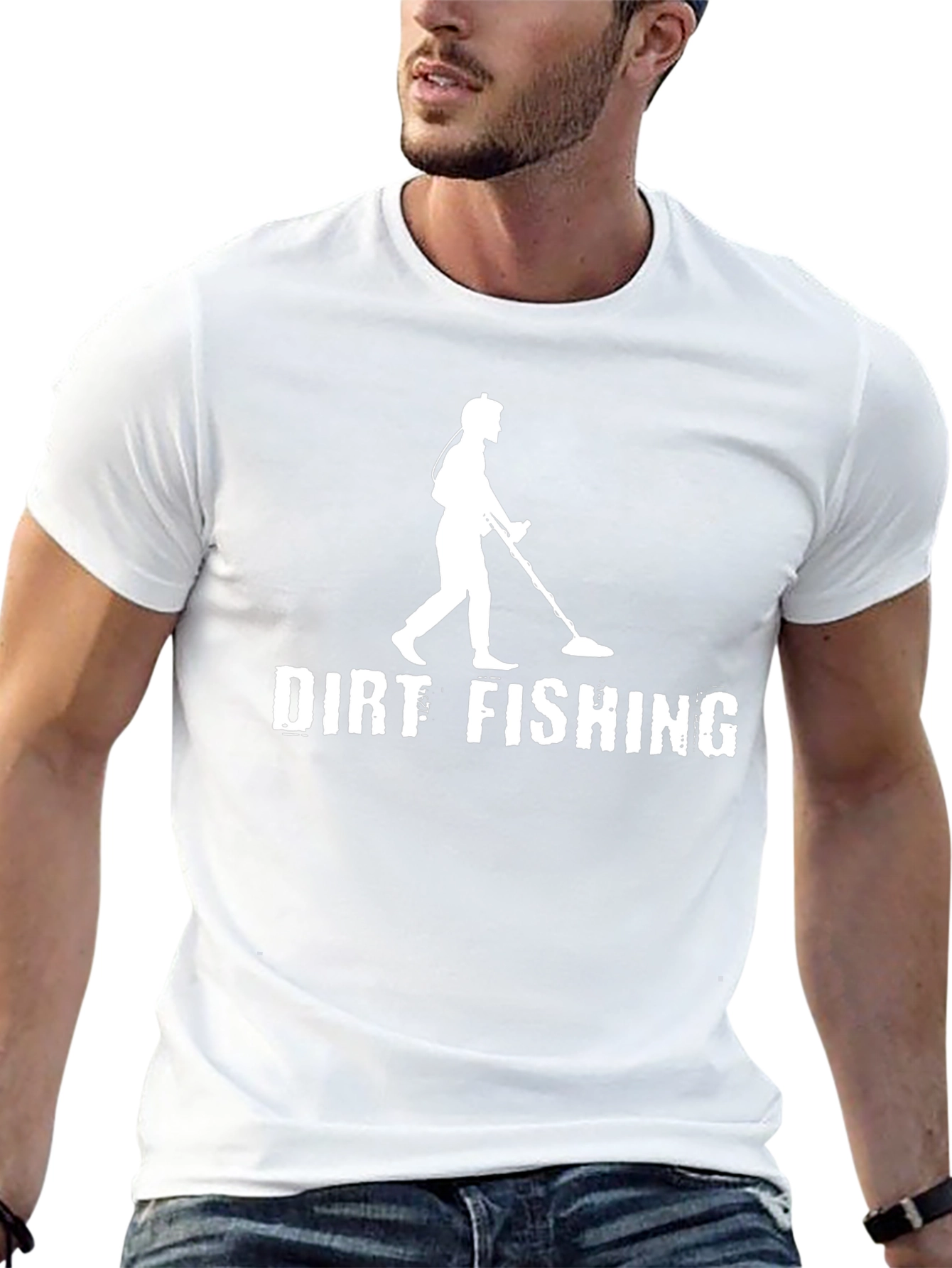 Dirt Fishing T-Shirt - Metal Detecting Enthusiast Apparel