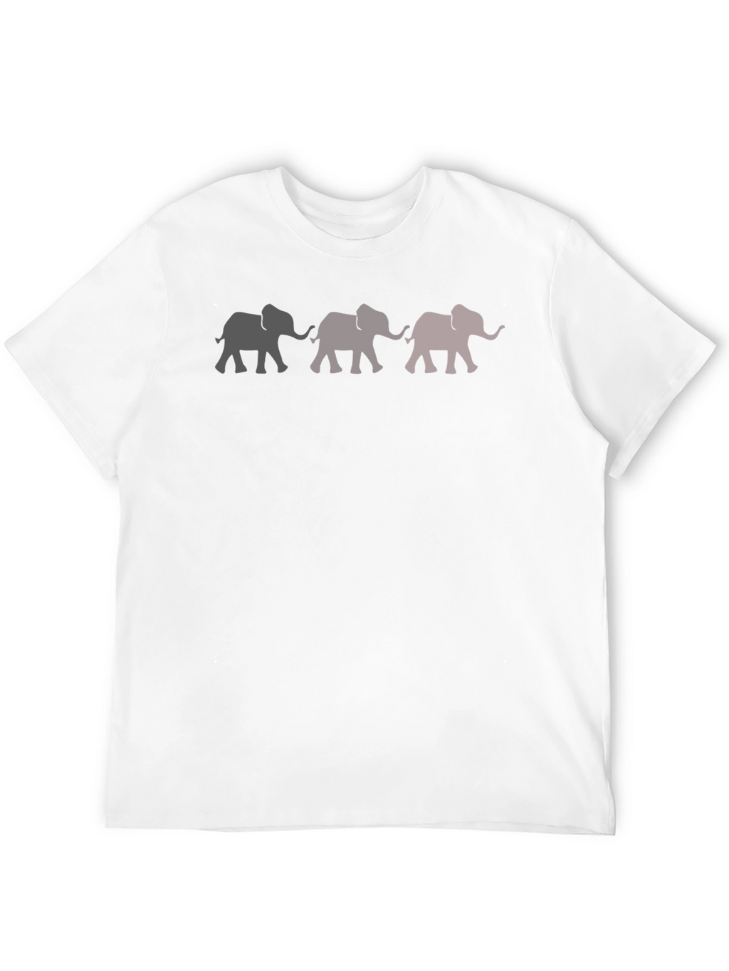 Elephant Parade Graphic Tee - Stylish Mens Black T-Shirt