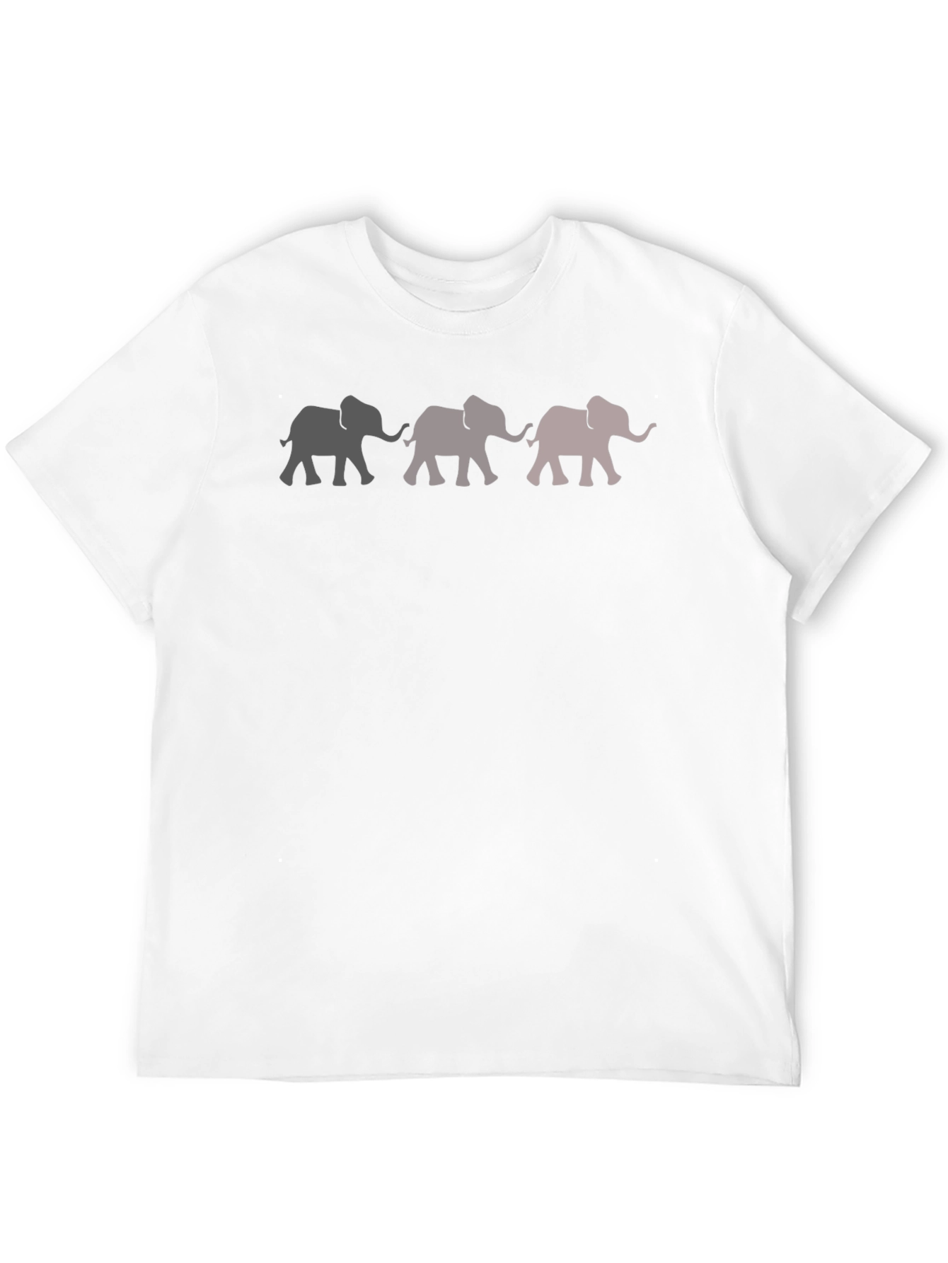 Elephant Parade Graphic Tee - Stylish Mens Black T-Shirt