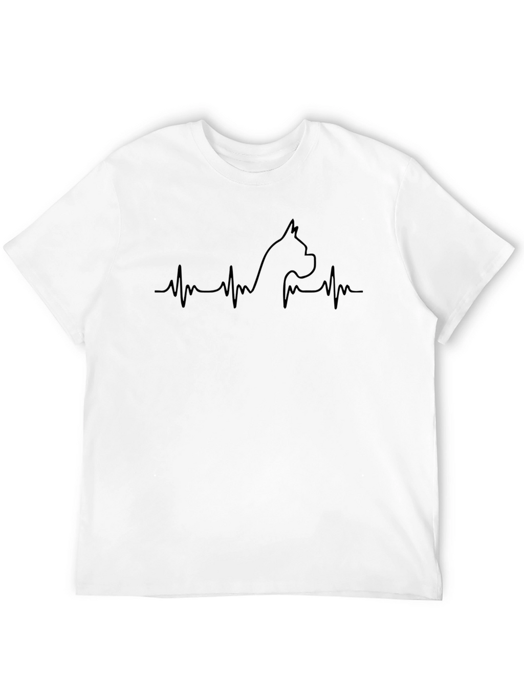 Cat Heartbeat T-Shirt - Cool Graphic Tee