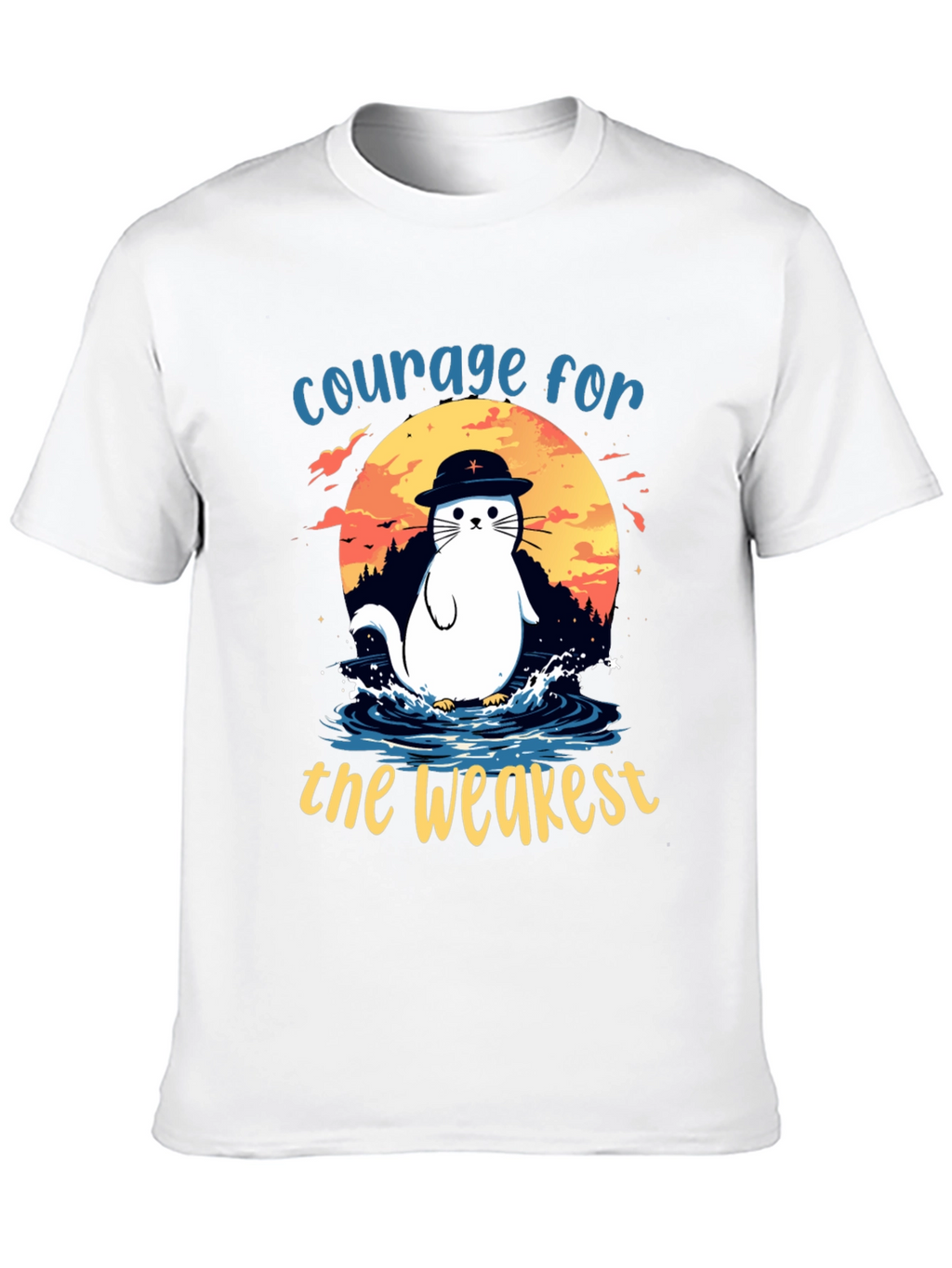 Courage T-Shirt - Seal Design