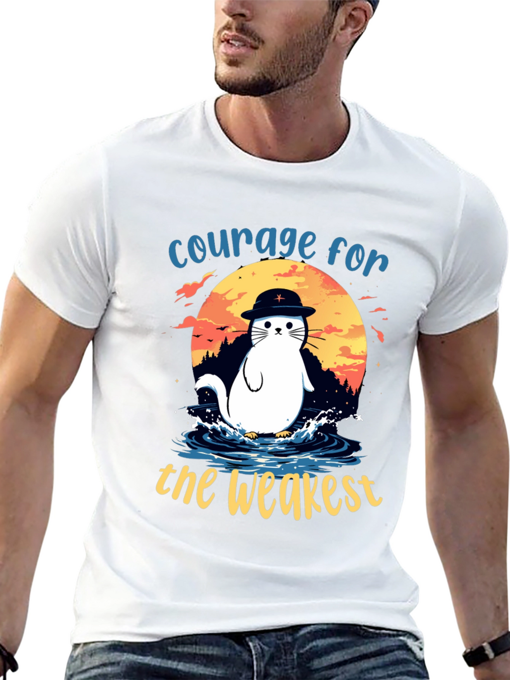 Courage T-Shirt - Seal Design