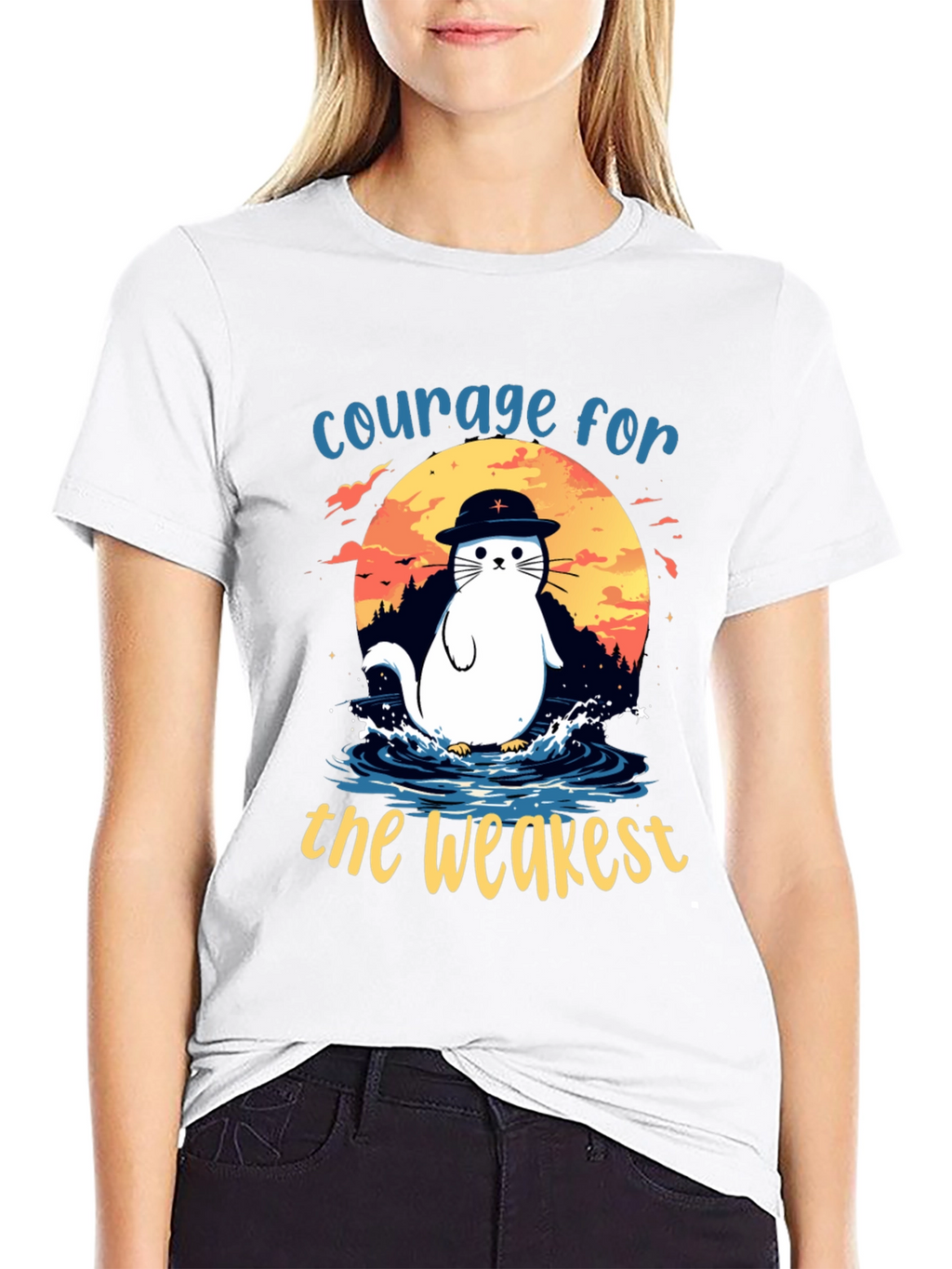 Courage T-Shirt - Seal Design